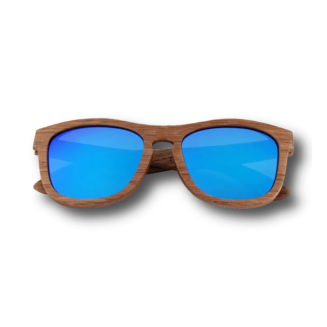 Real Zebra All Wood Jacks Sunglasses