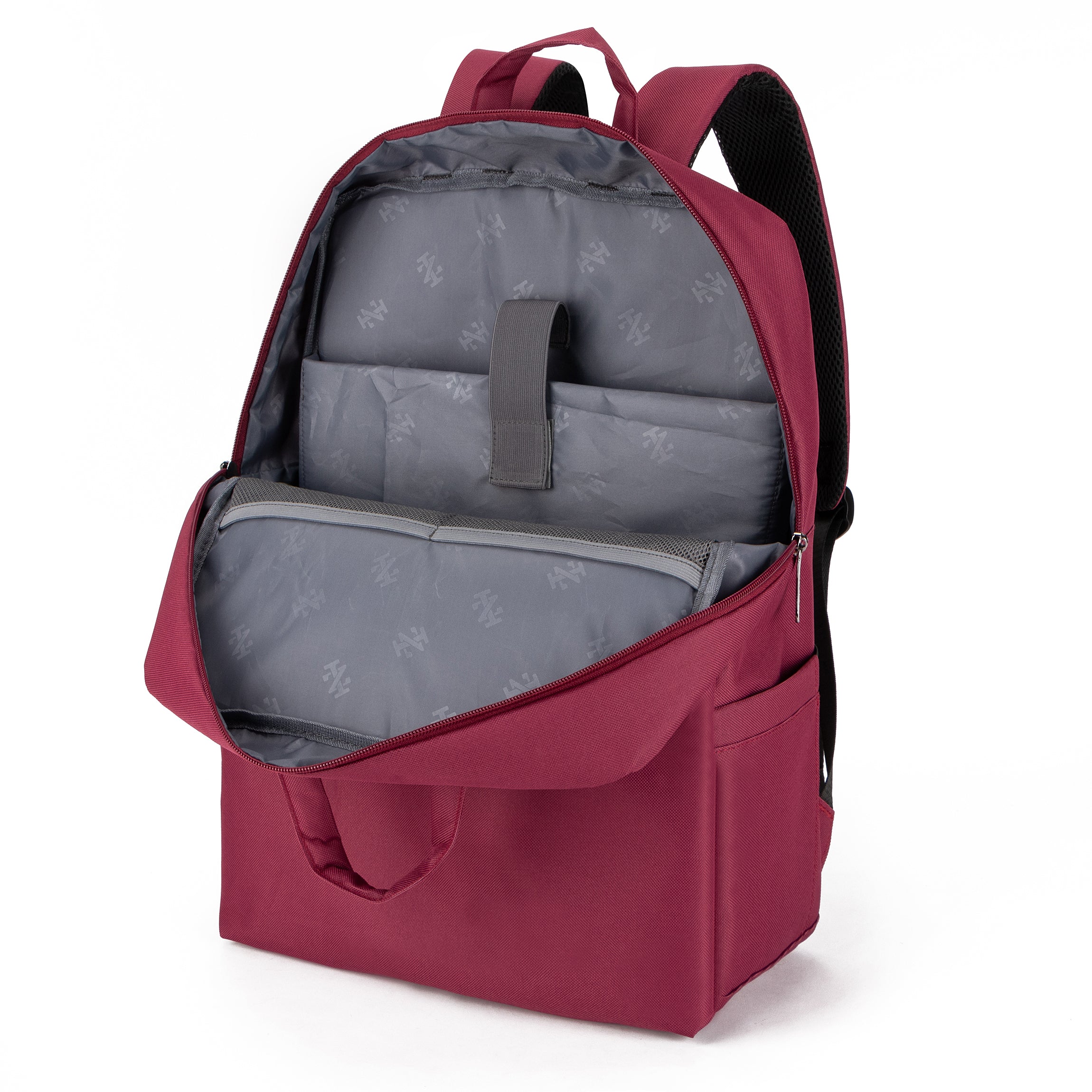 IZOD Wisdom Business Travel Slim Durable Laptop Backpack USB Charging Port