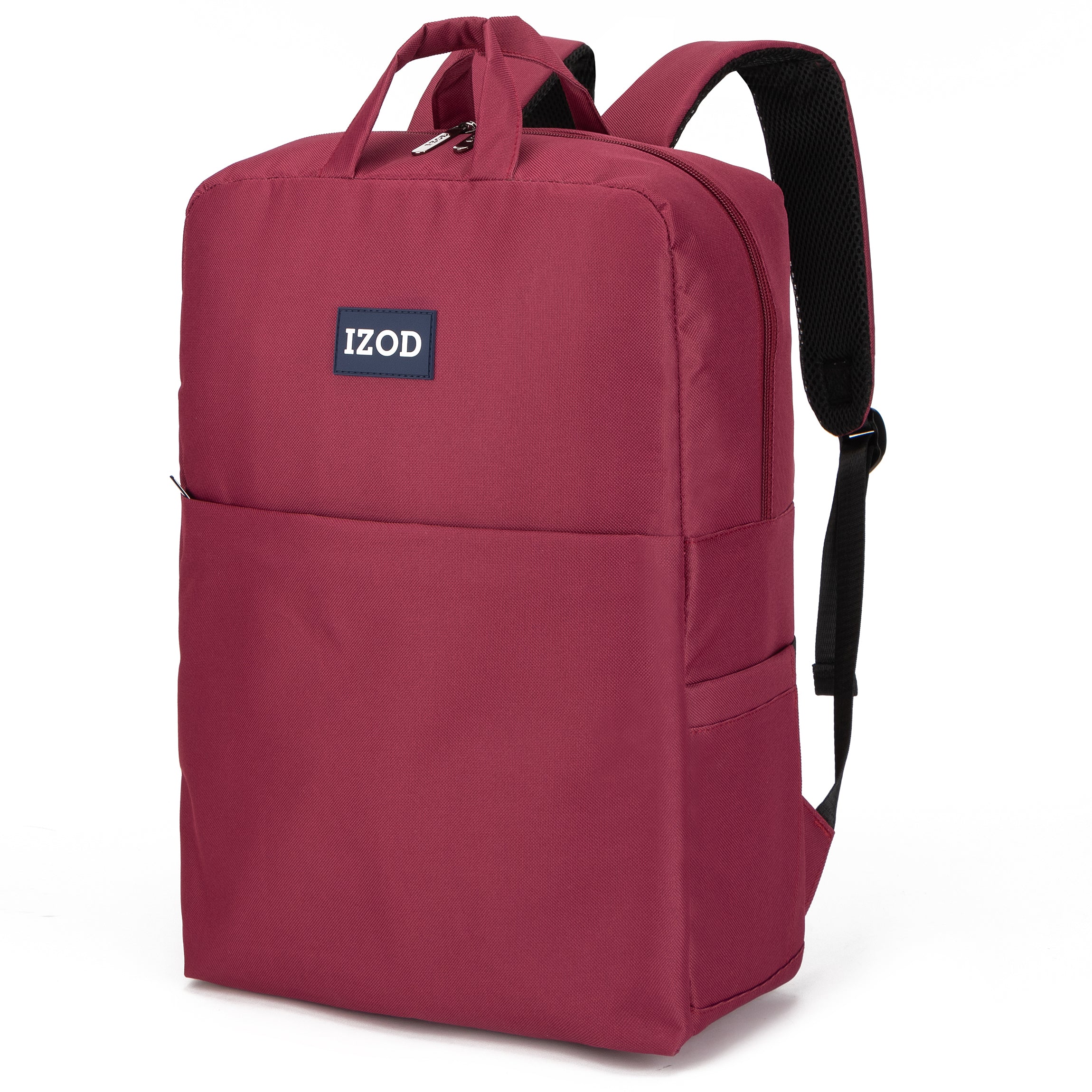 IZOD Wisdom Business Travel Slim Durable Laptop Backpack USB Charging Port