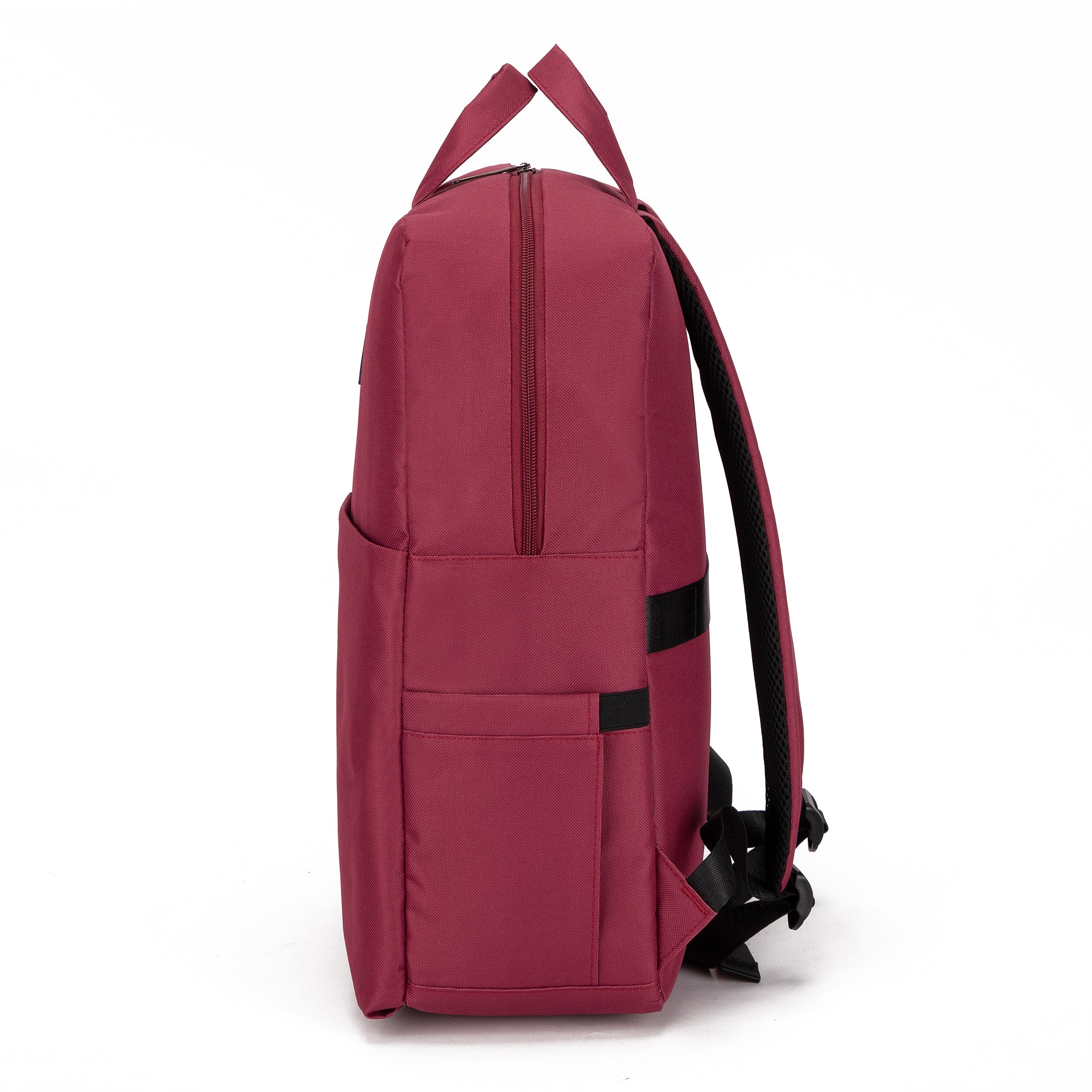 IZOD Wisdom Business Travel Slim Durable Laptop Backpack USB Charging Port