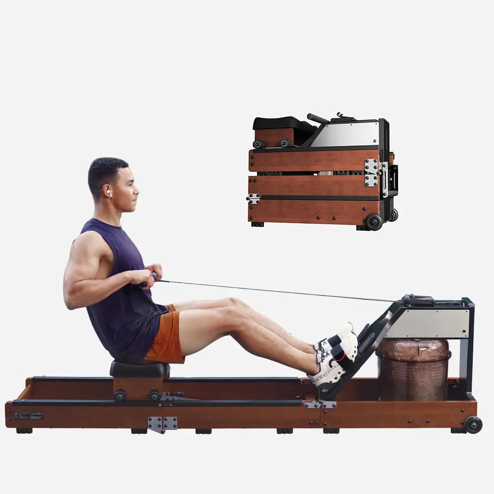 WM10 Tri-fold Water Rowing Machine