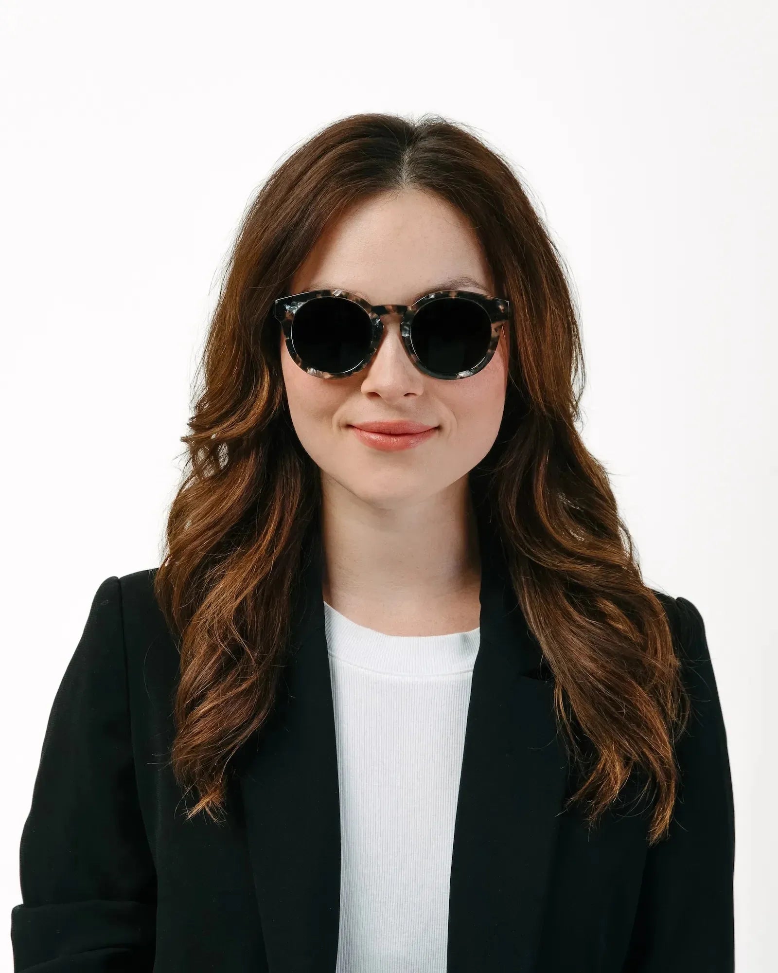 The Quinn Sunglasses - Brown Pearl
