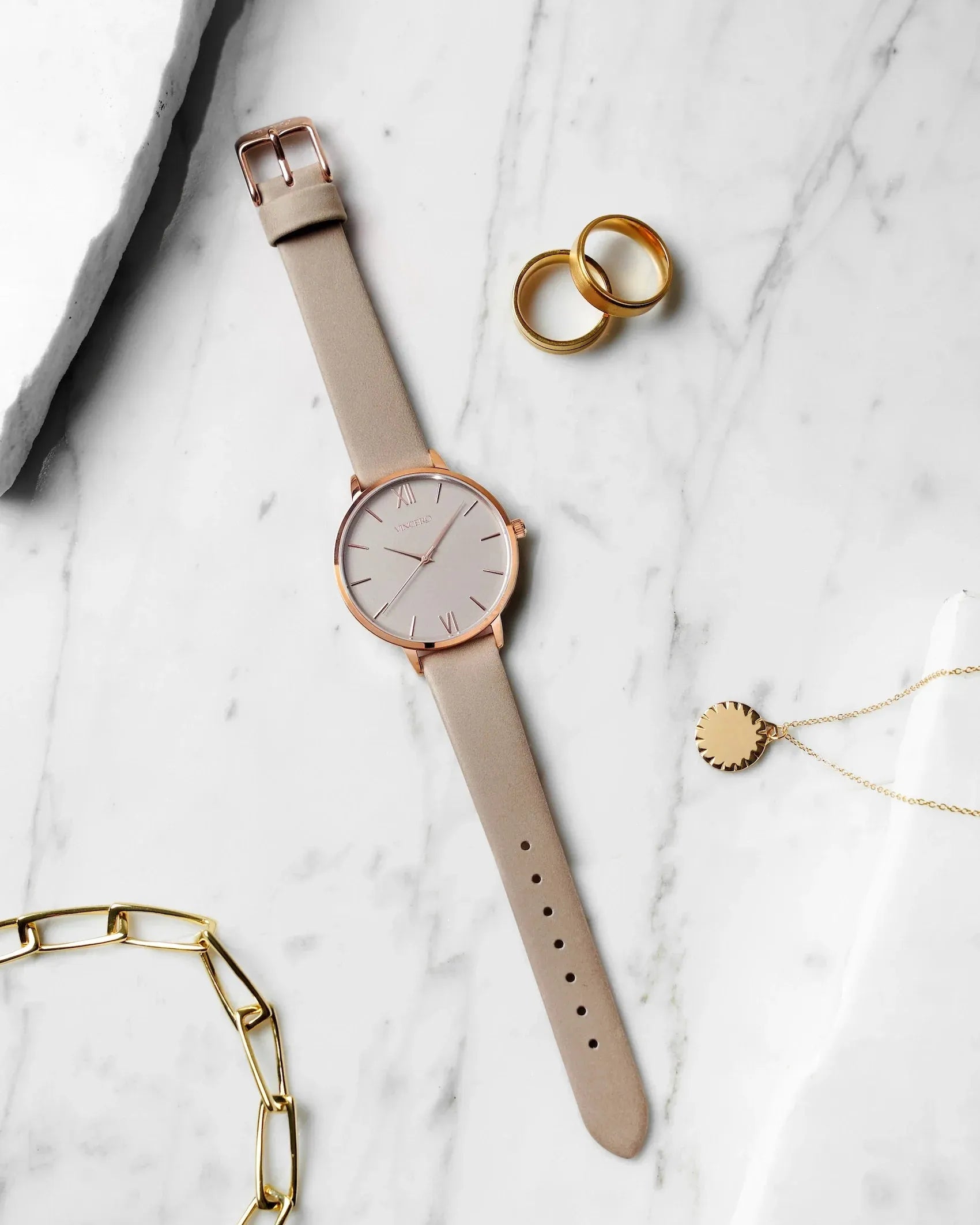 Eros Limited Release Women's Watches - Rose + Taupe