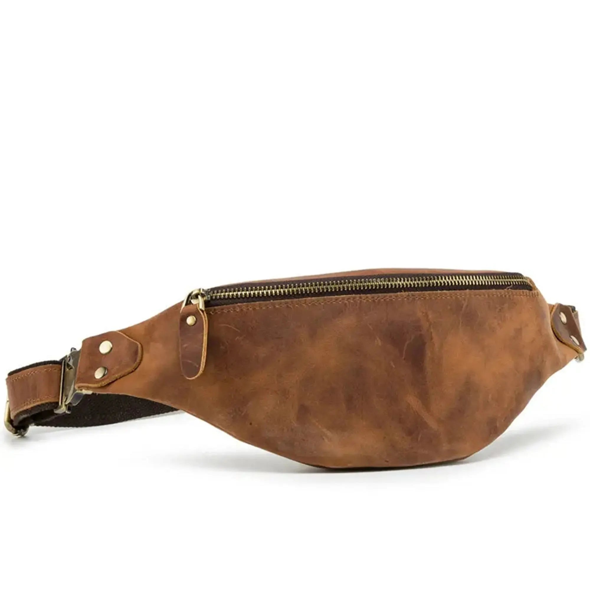 Wagner Leather Waist Bag | Full Grain Leather Fanny Pack