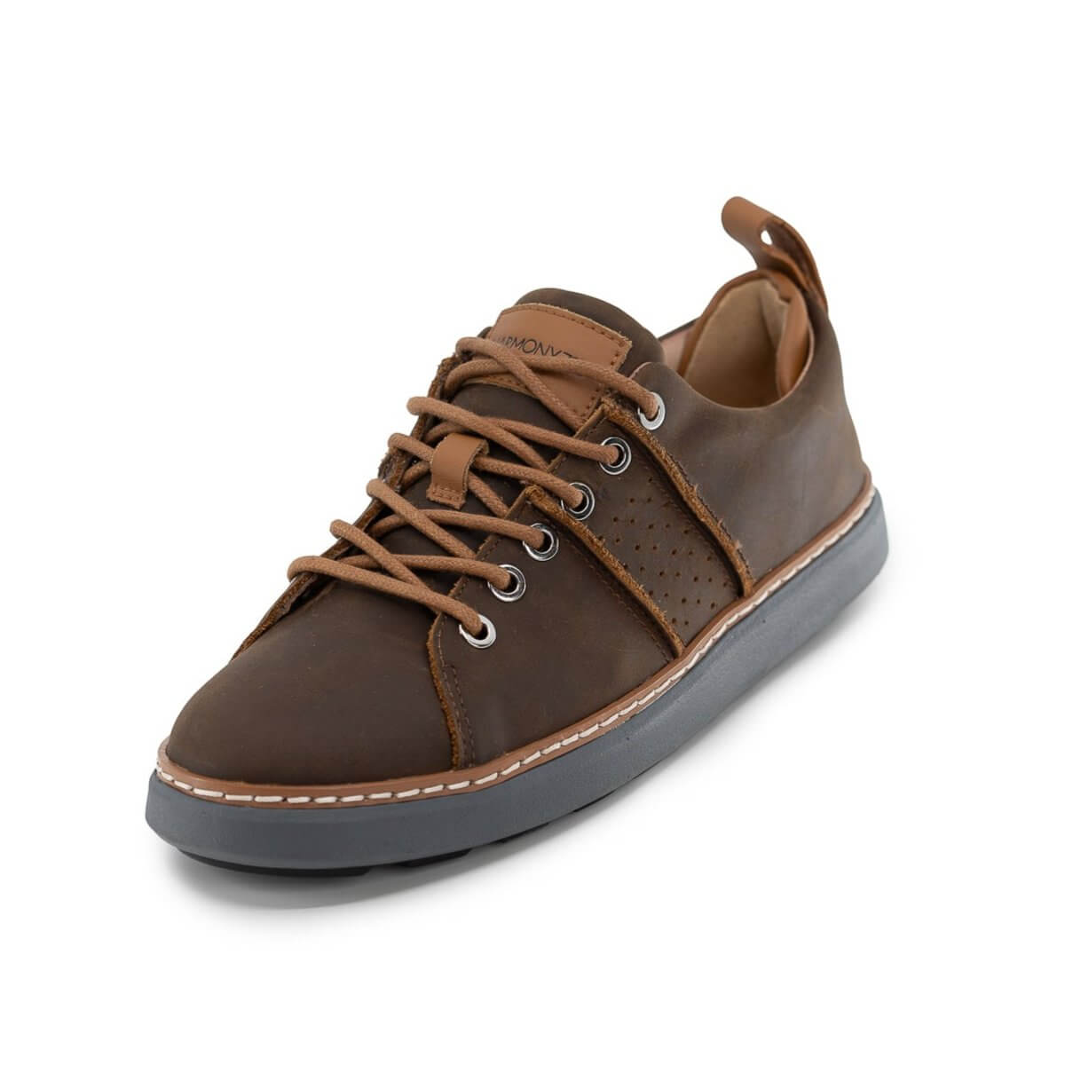 Classic Walker Grounding Shoes • Brown and Grey Leather