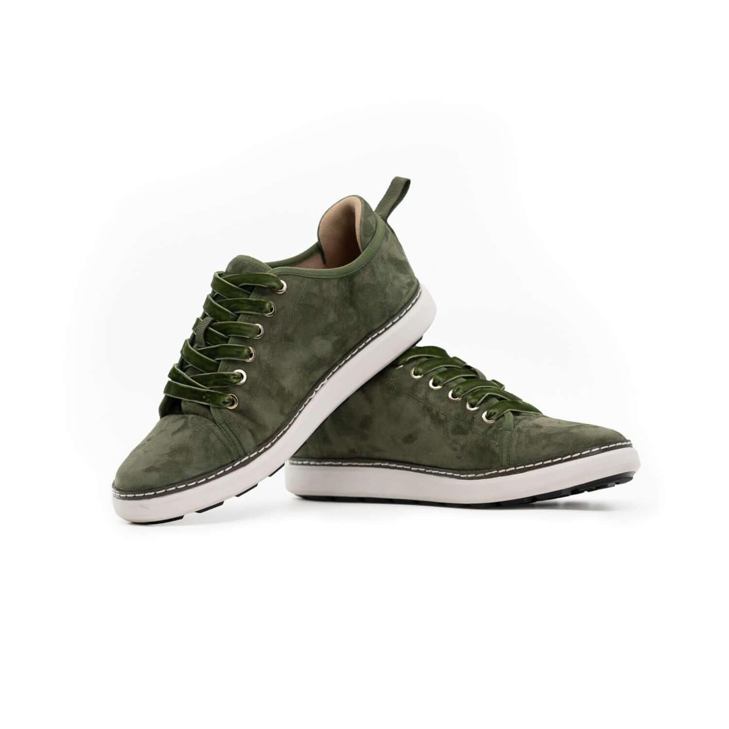 Charlotte Walker Grounding Shoes • Olive Suede