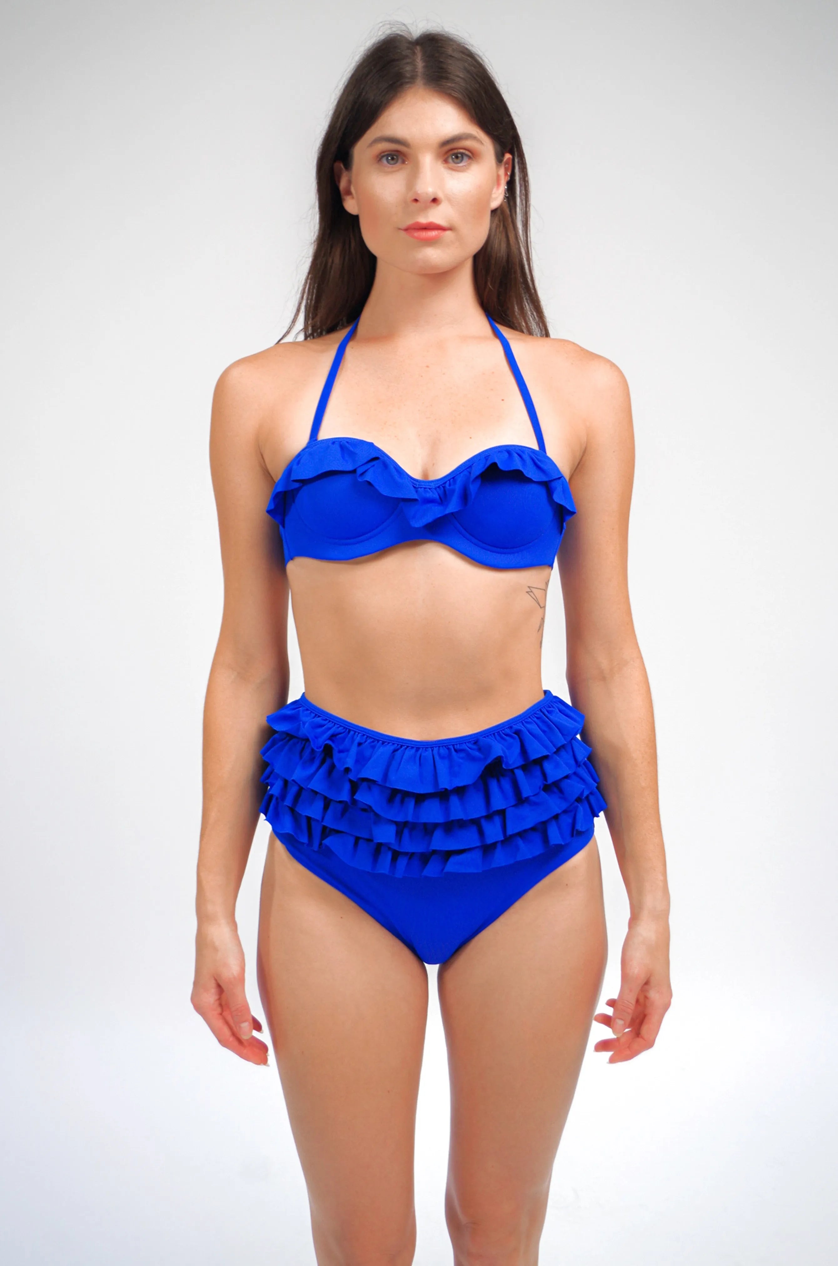 Ruby Ruffle Bikini Bottom
