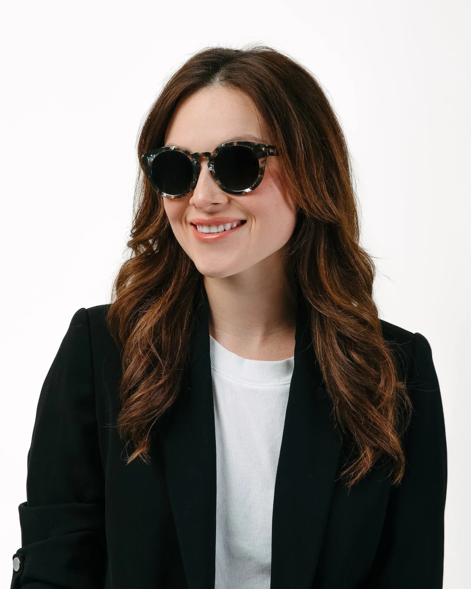 The Quinn Sunglasses - Brown Pearl