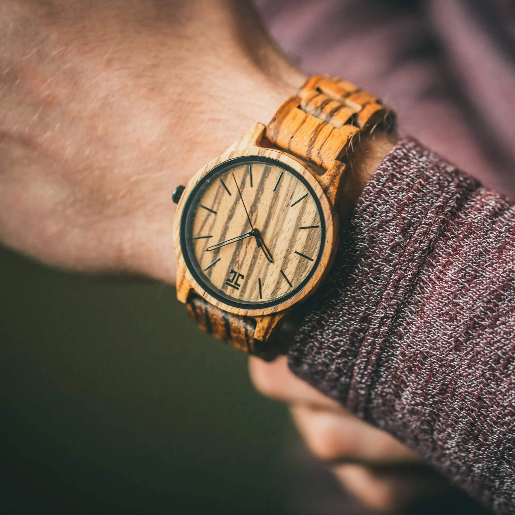 Men's Zebby Watch | Zebrawood Watch