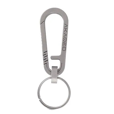 SWOOP | Titanium Carabiner Keychain
