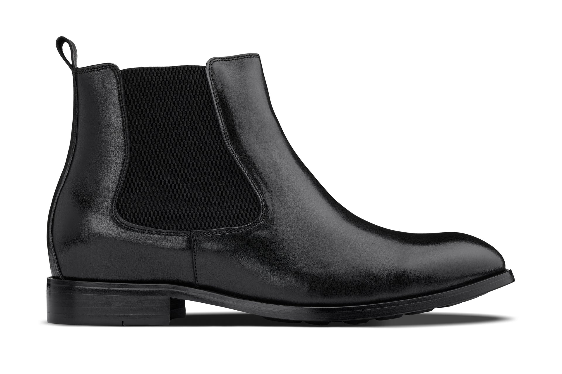 Y72230 - 2.8 Inches Taller (Black) - Chelsea Men's Boots