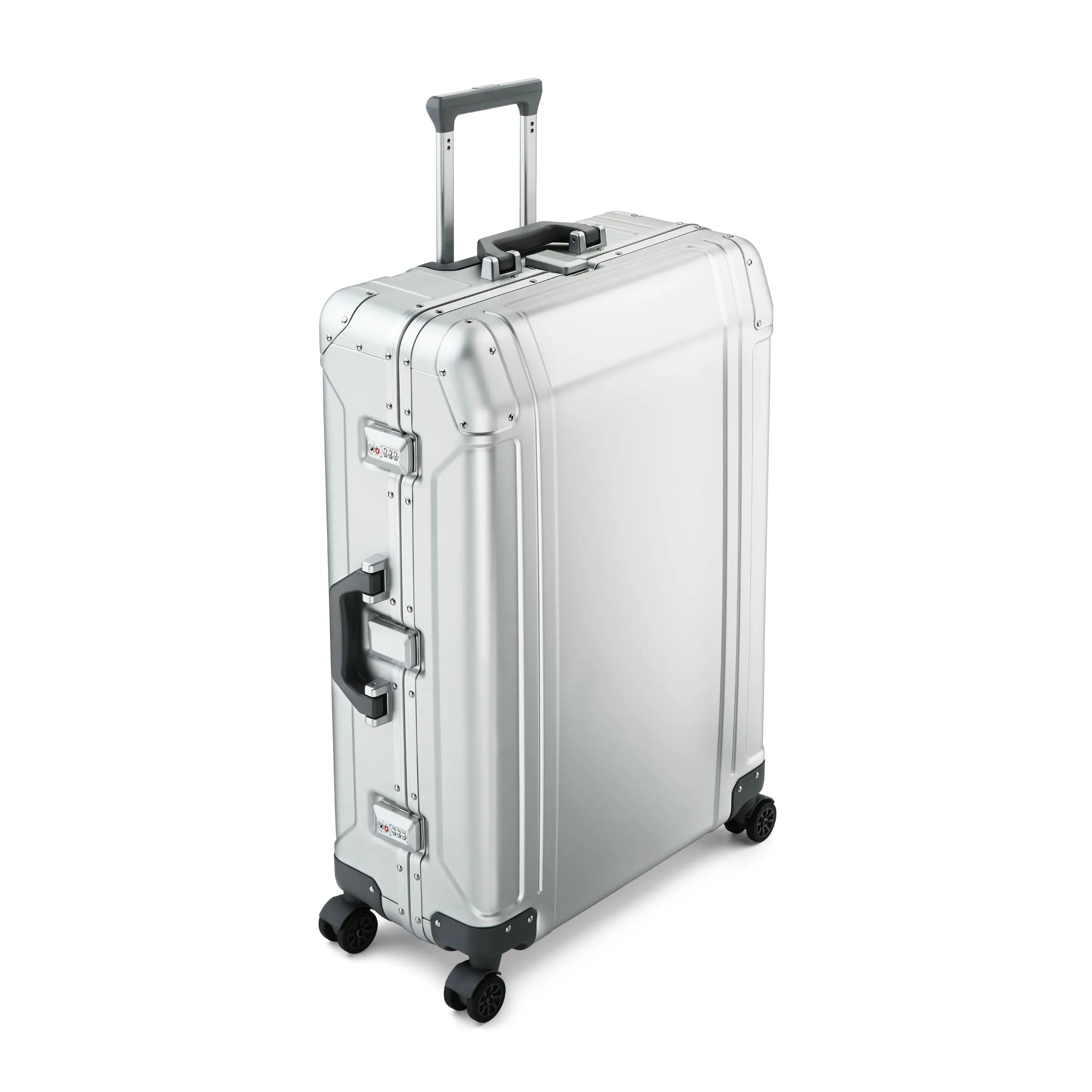 Geo Aluminum | Large Suitcase