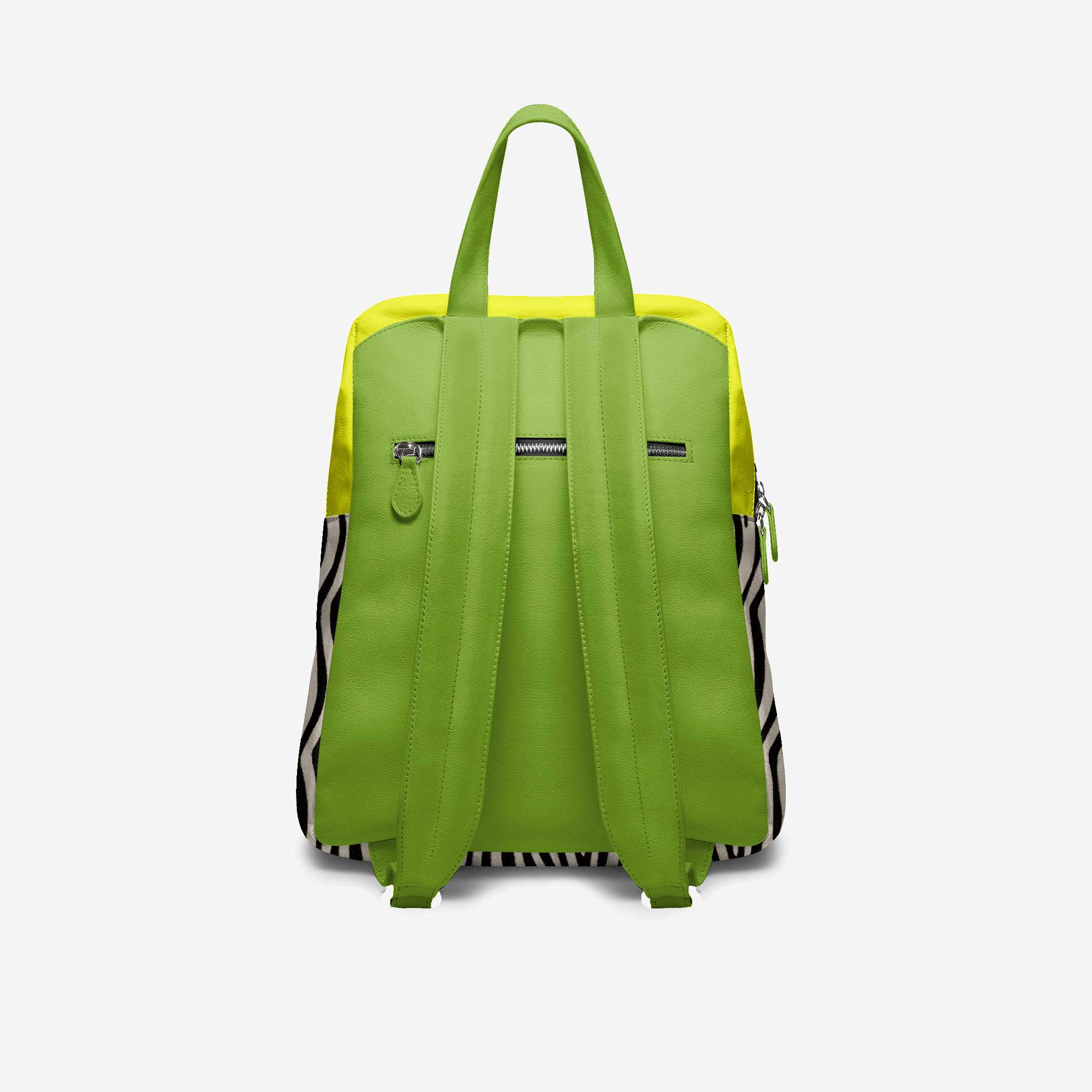 Zebra Jungle Backpack by BYMANYC ® New York – Handmade Vegan Luxury