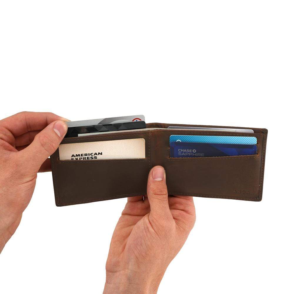 The Ambassador – Slim RFID-Blocking Bifold Wallet