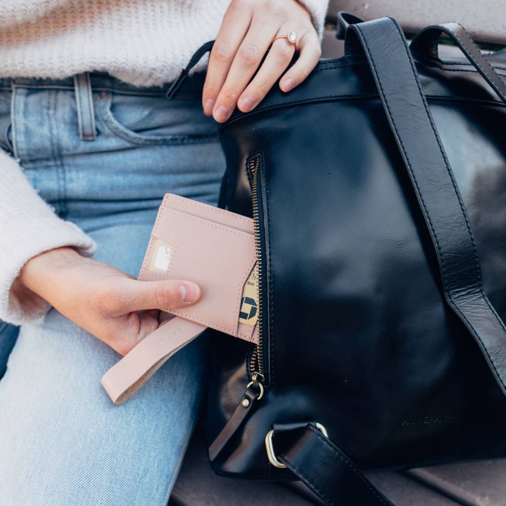 The Denner Slim RFID Leather Wallet