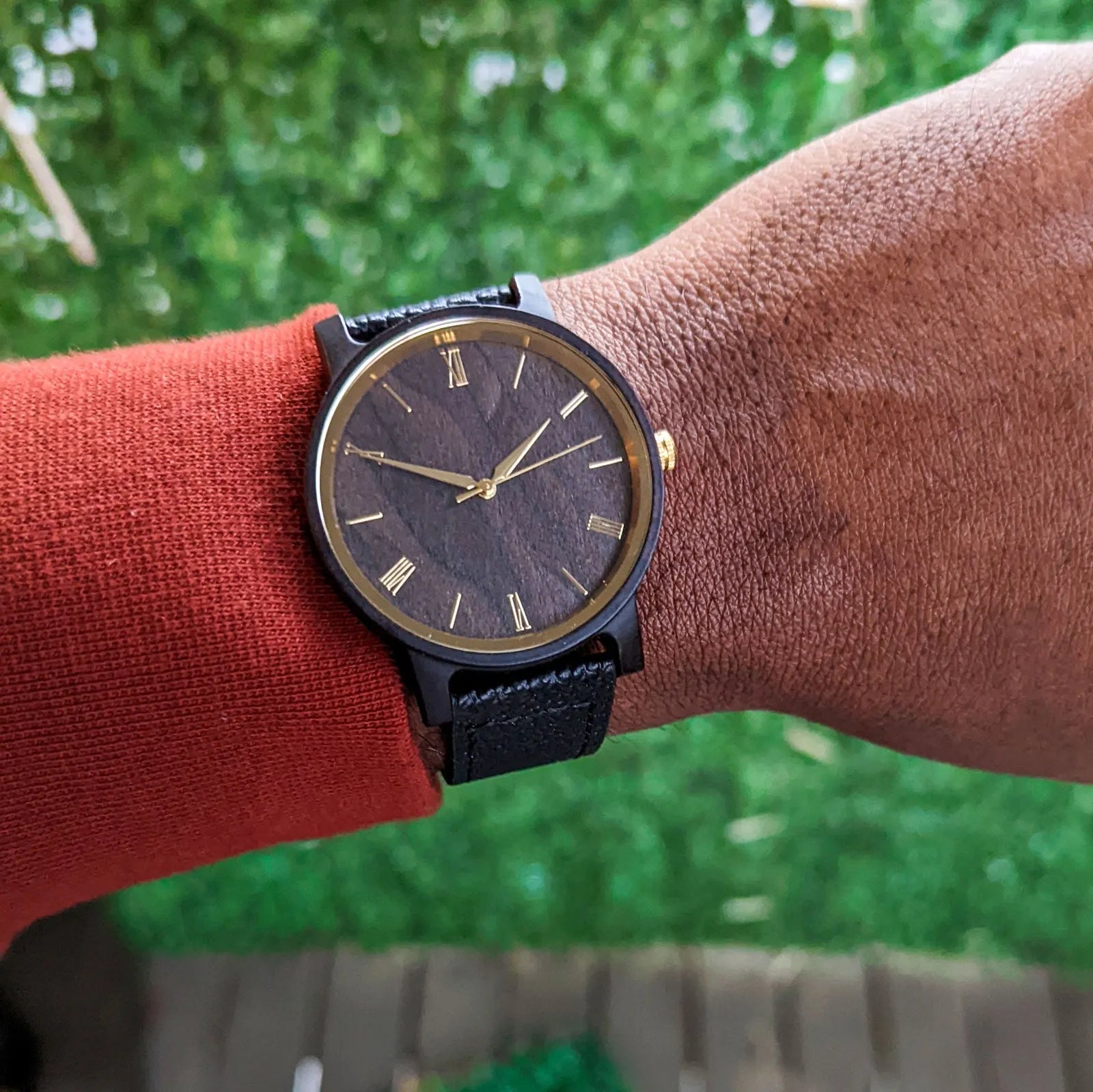Arce Men's Watch | Black Leather