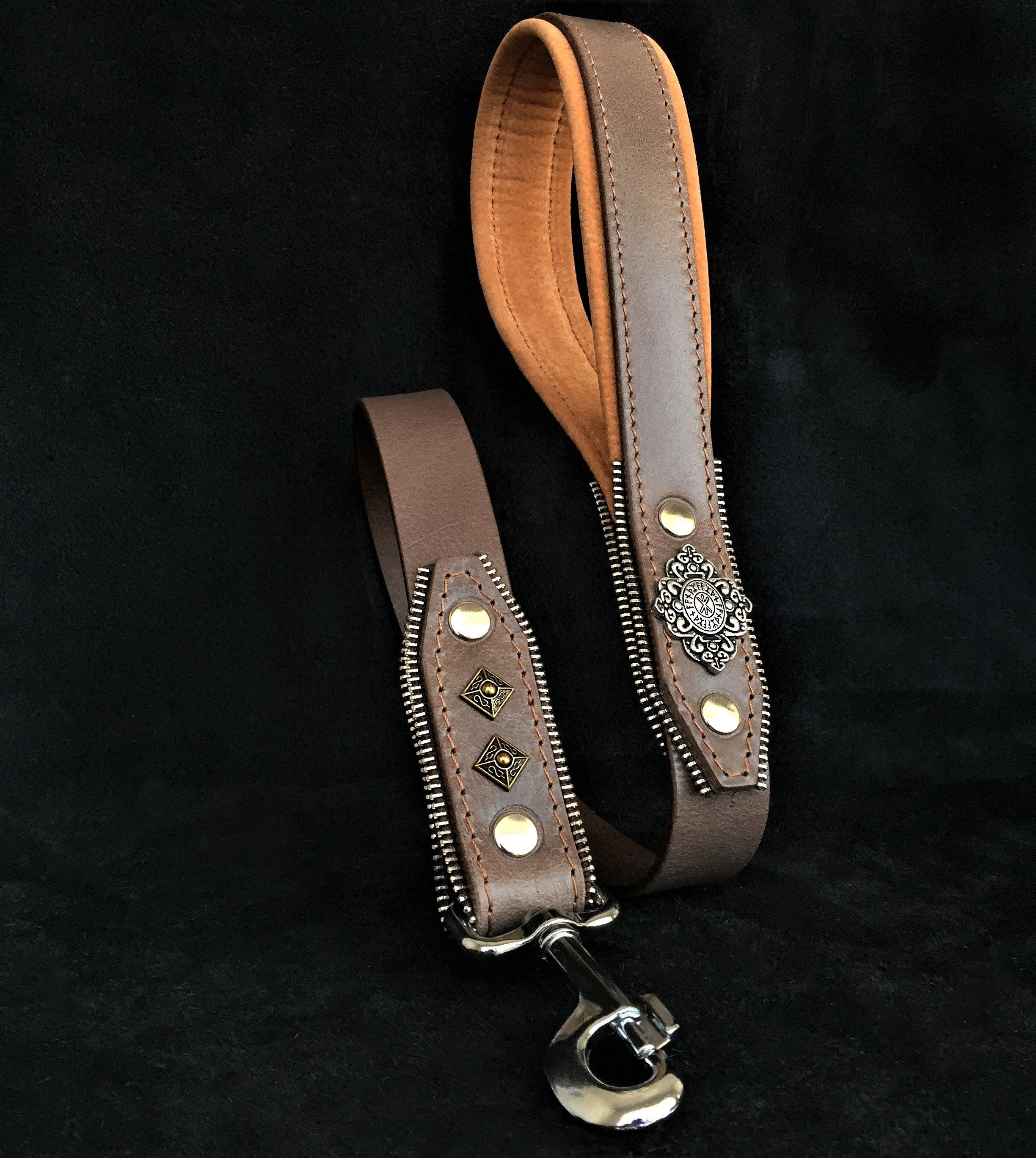 The "Aztec" Dog Harness. Grey