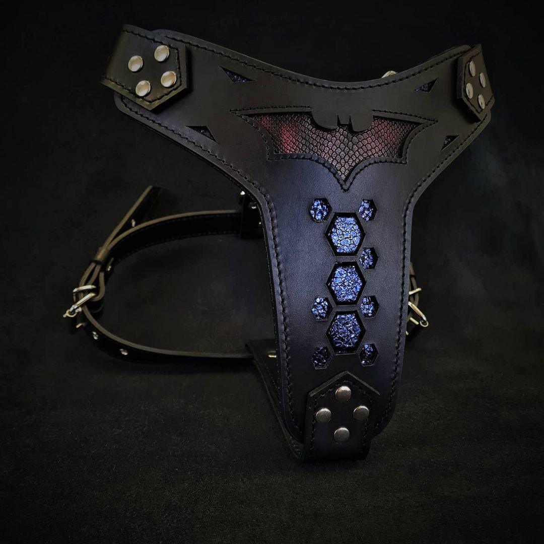 "BATMAN" Dog Harness
