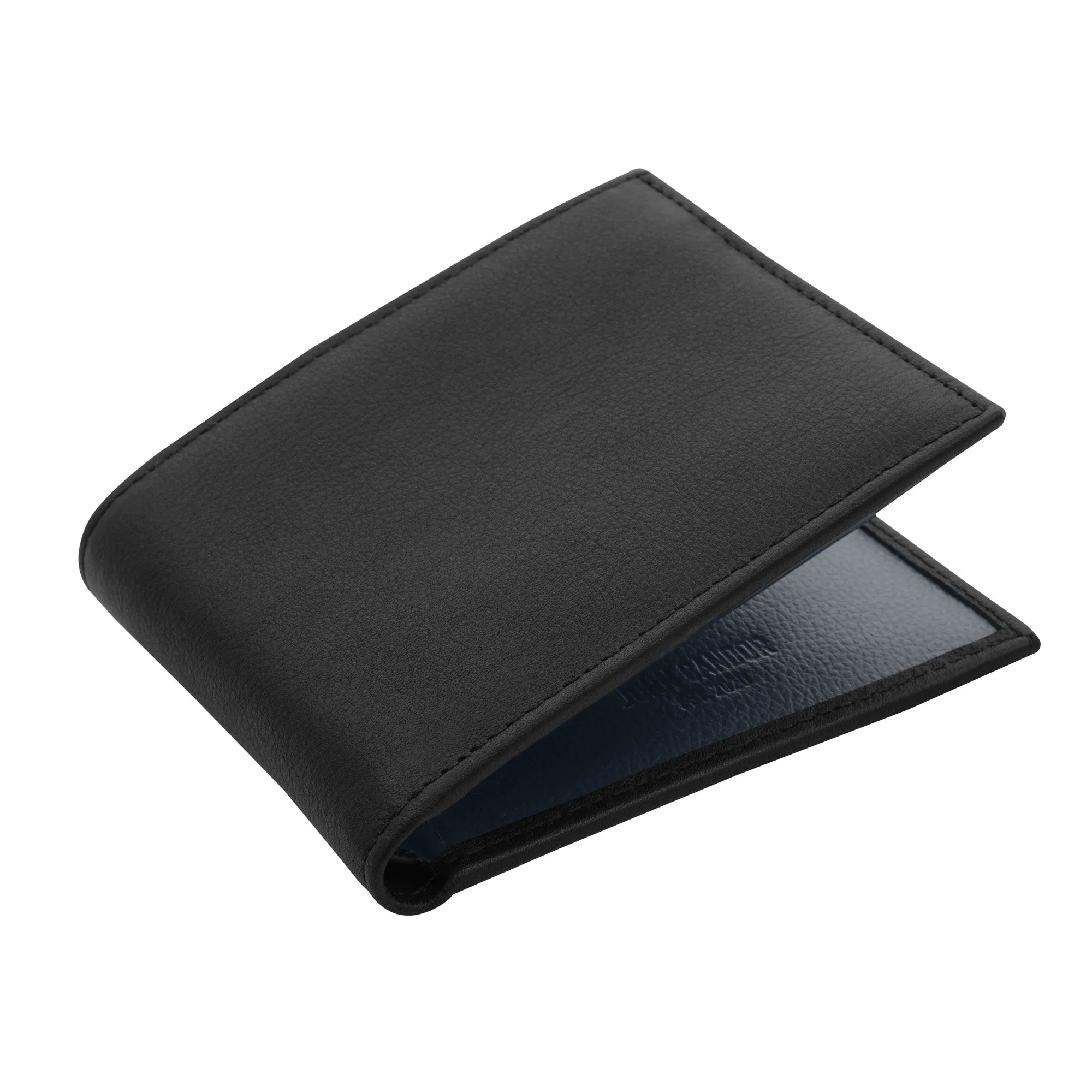 Carry-It-All Bifold Men's Leather Wallet (American Flag optional)