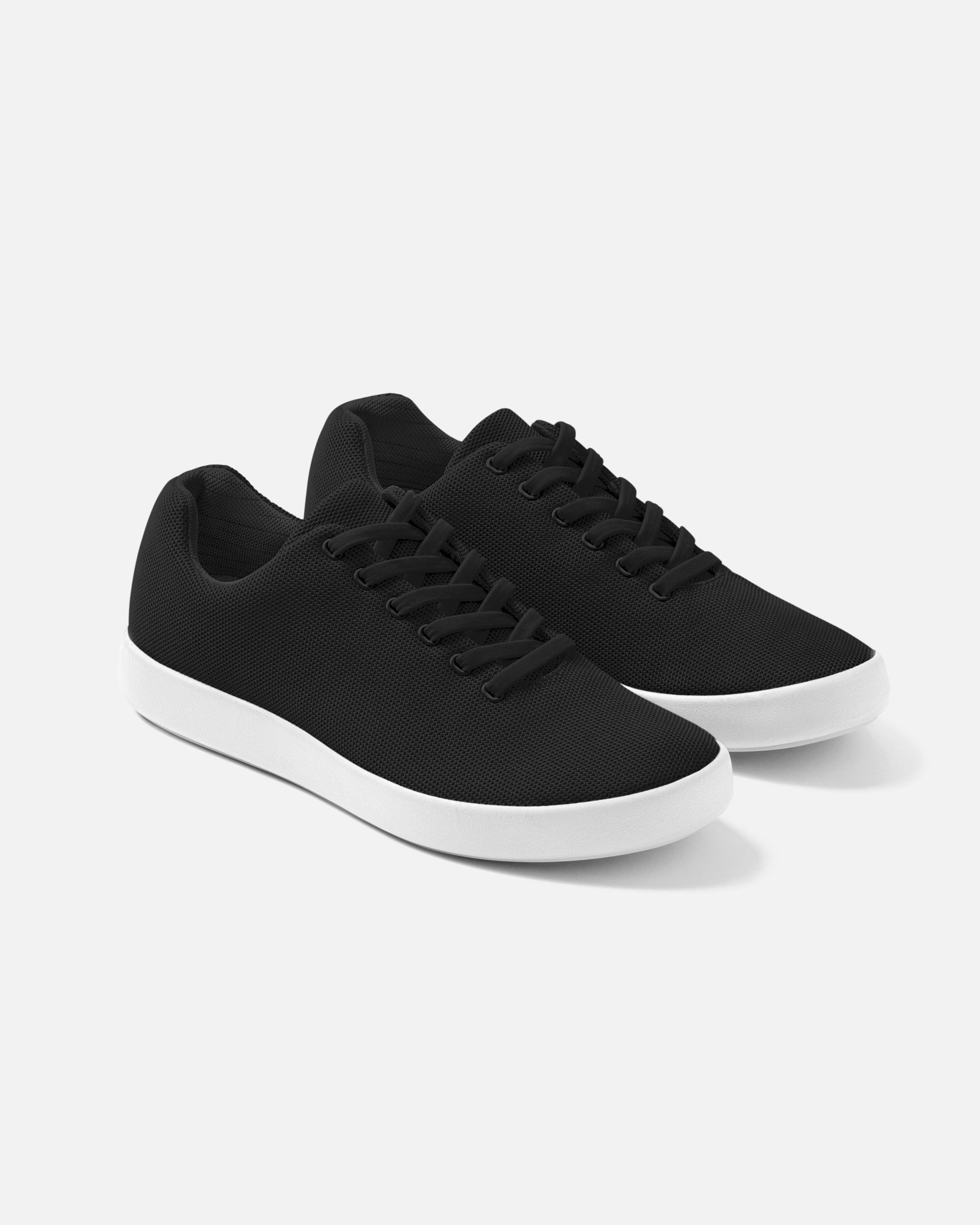Model 000: Black & White Sneakers