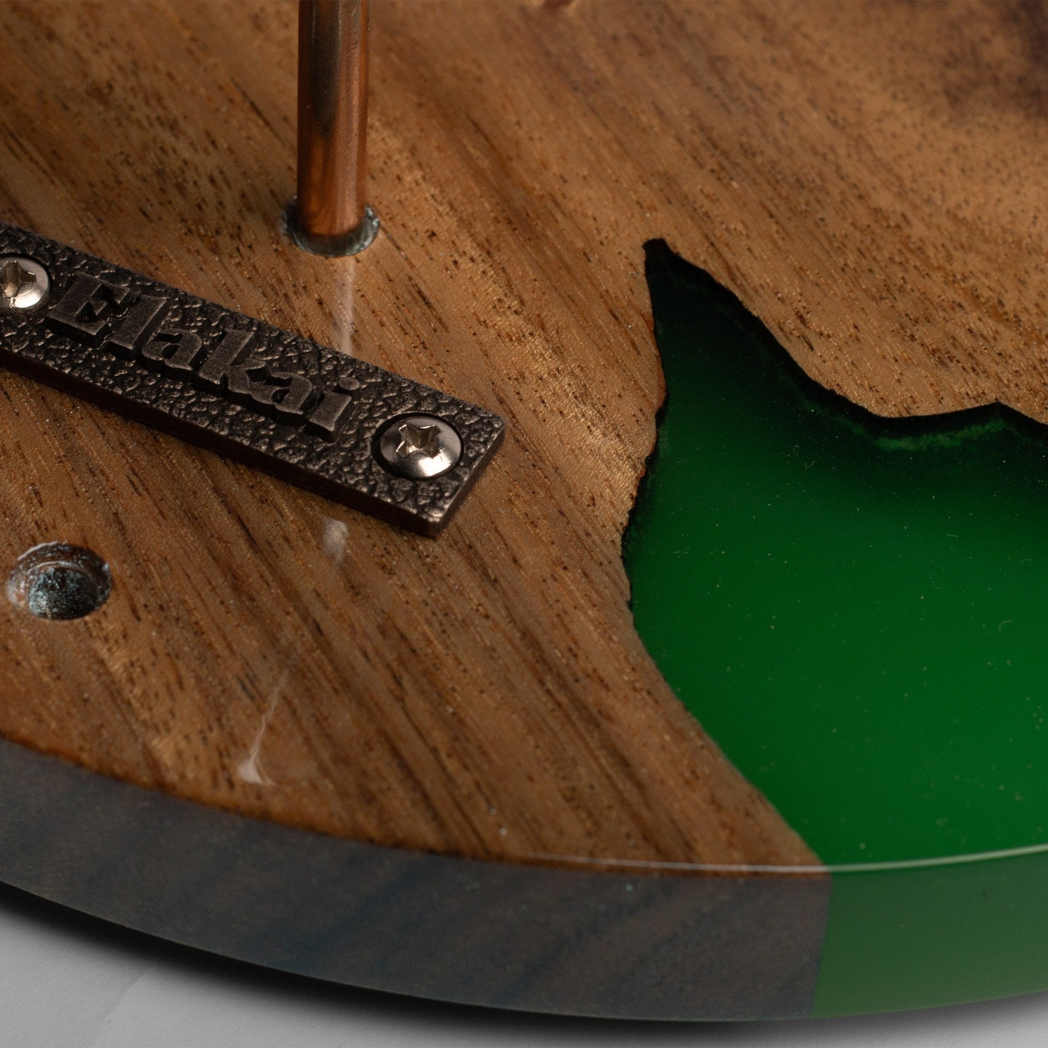 Botanical Acacia Wood Hook and Ring Toss Game