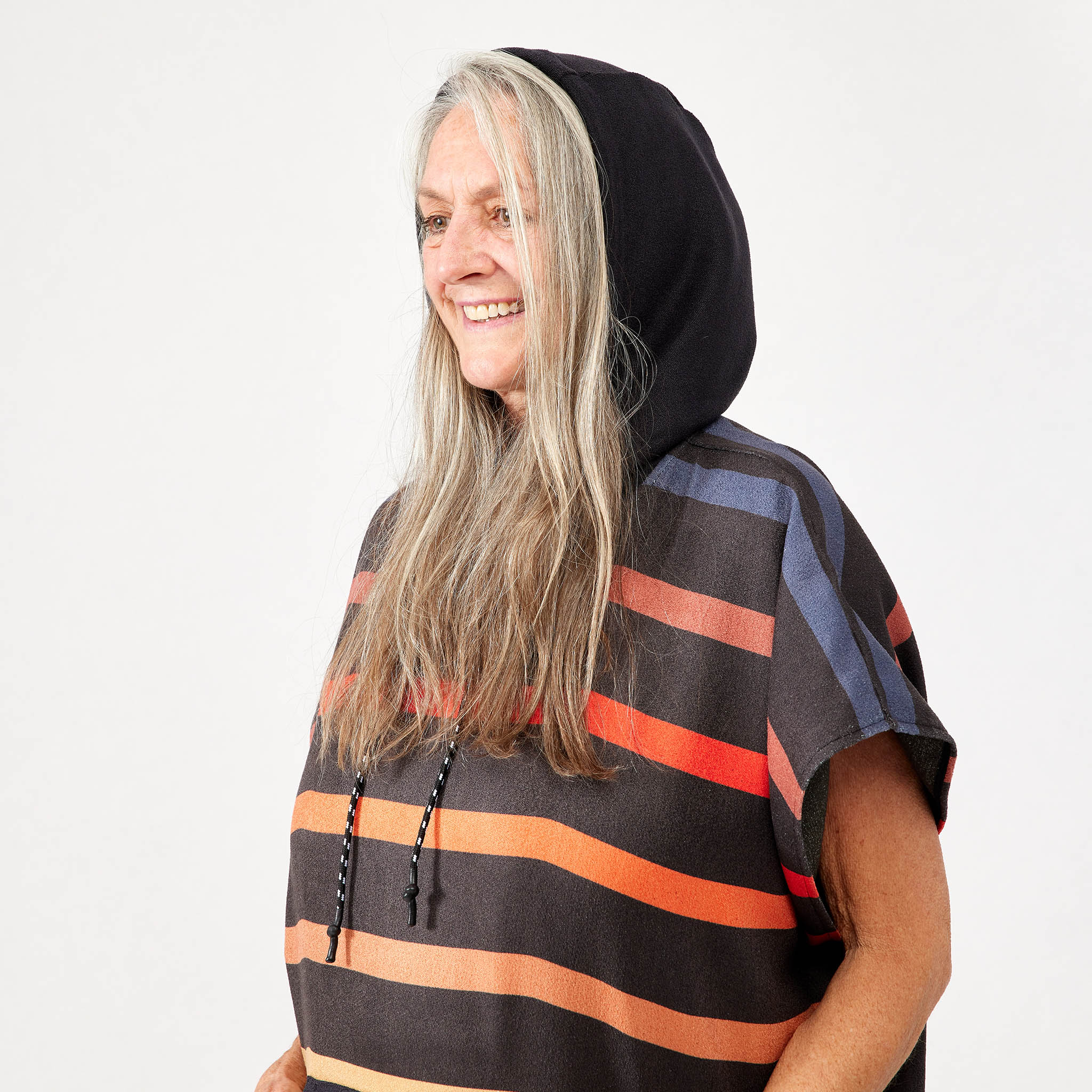 Changing Poncho: Pinstripes Multi