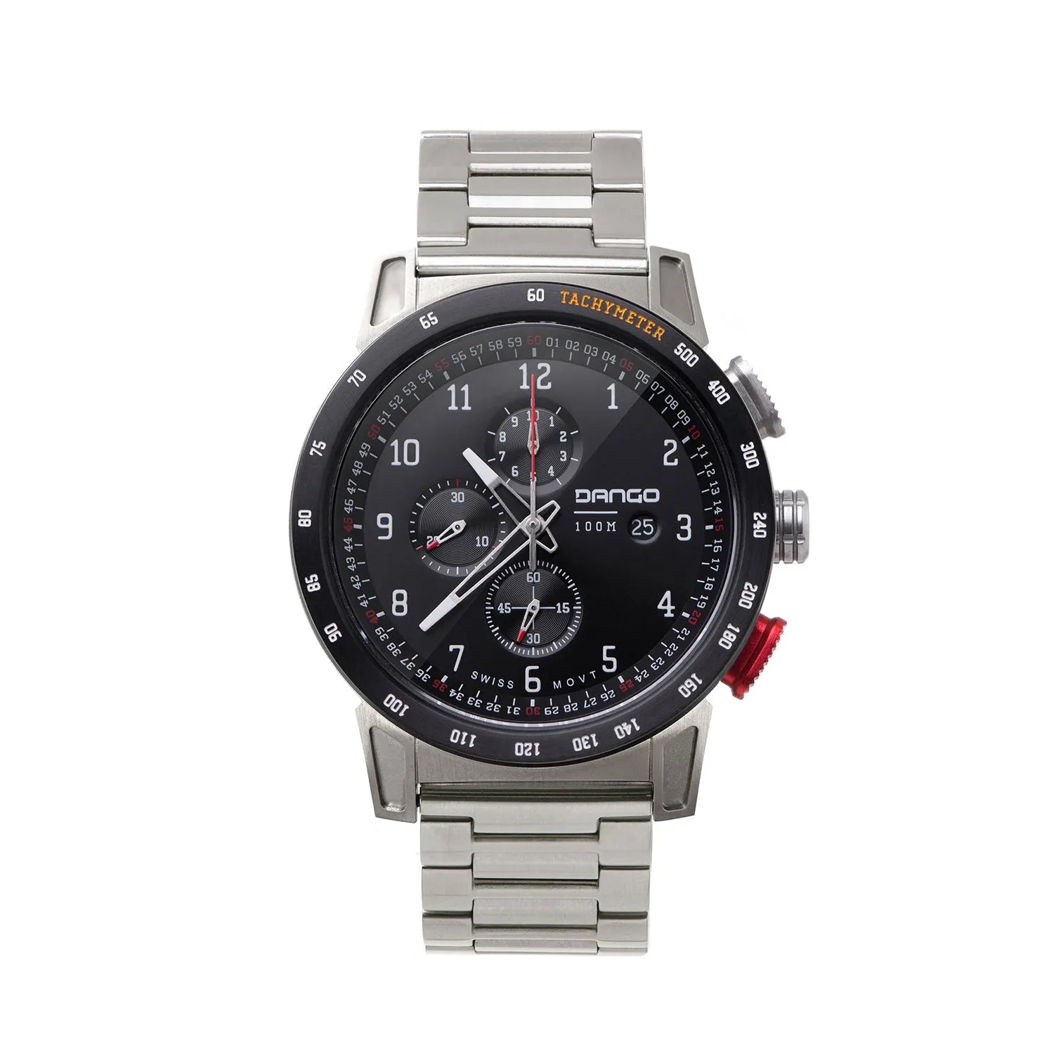 CR-01 - Chrono Men's Watch with Metal Bracelet