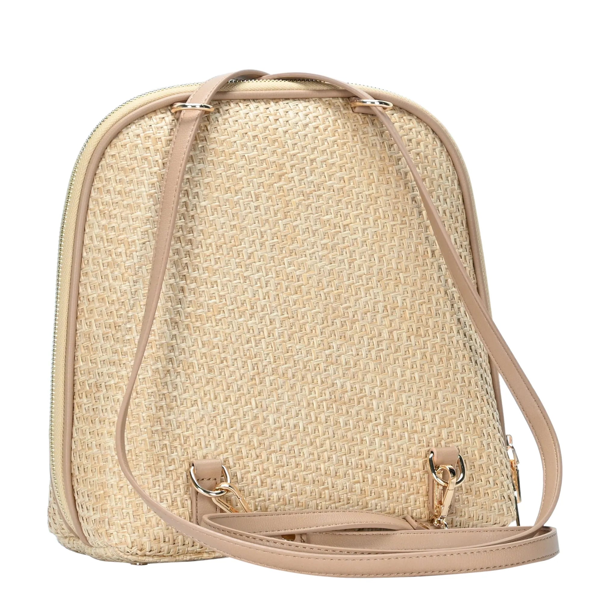 Daisy Bamboo Straw Convertible Backpack
