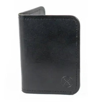 Double Barrel Vertical Bifold Wallet