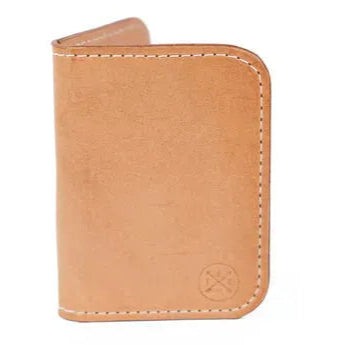 Double Barrel Vertical Bifold Wallet
