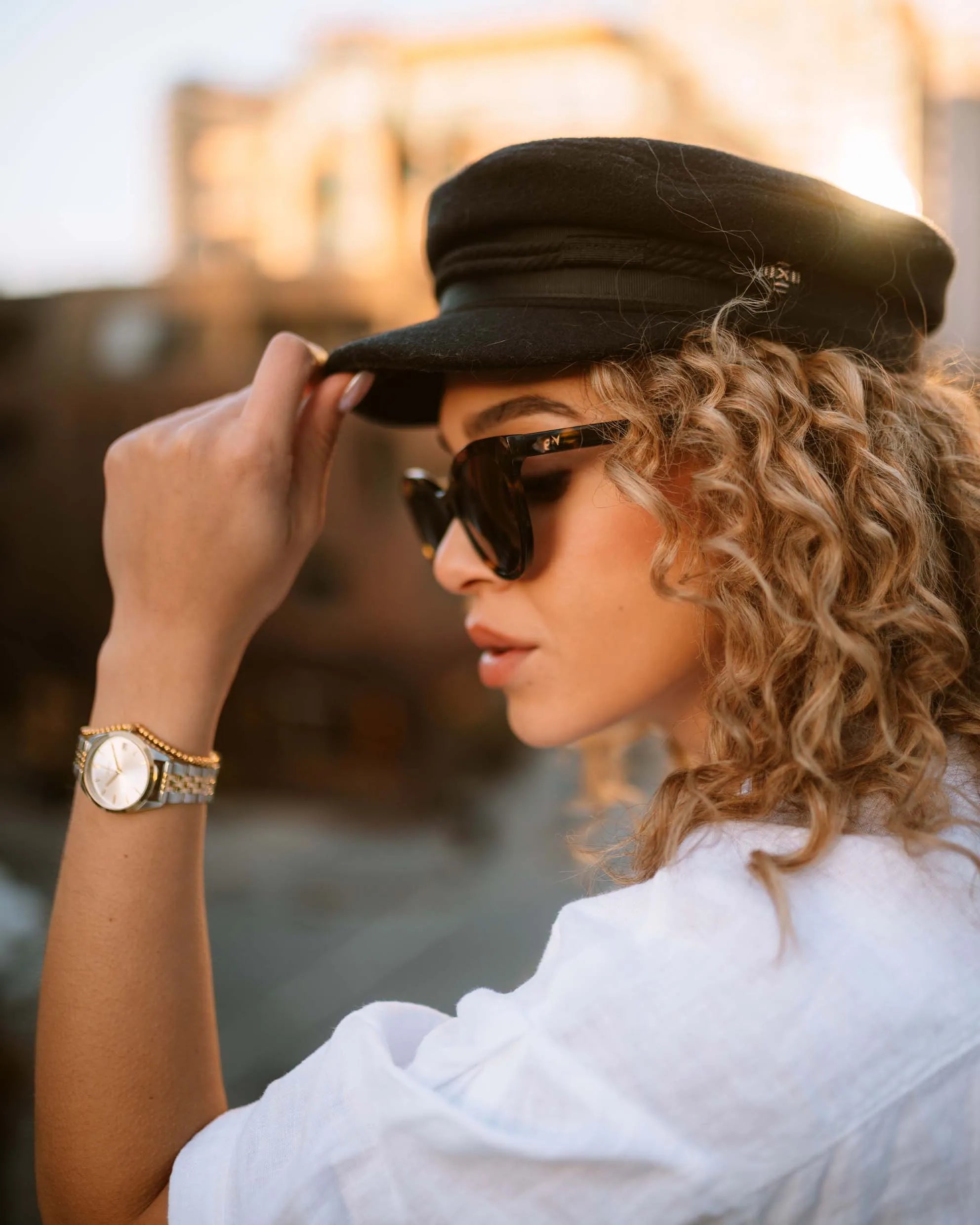 The Demi Sunglasses - Havana Pearl