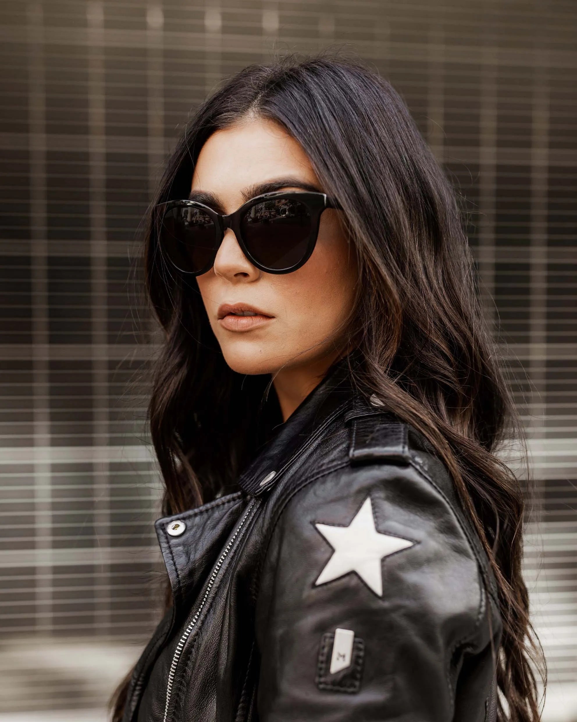 The Demi Sunglasses - Jet Black