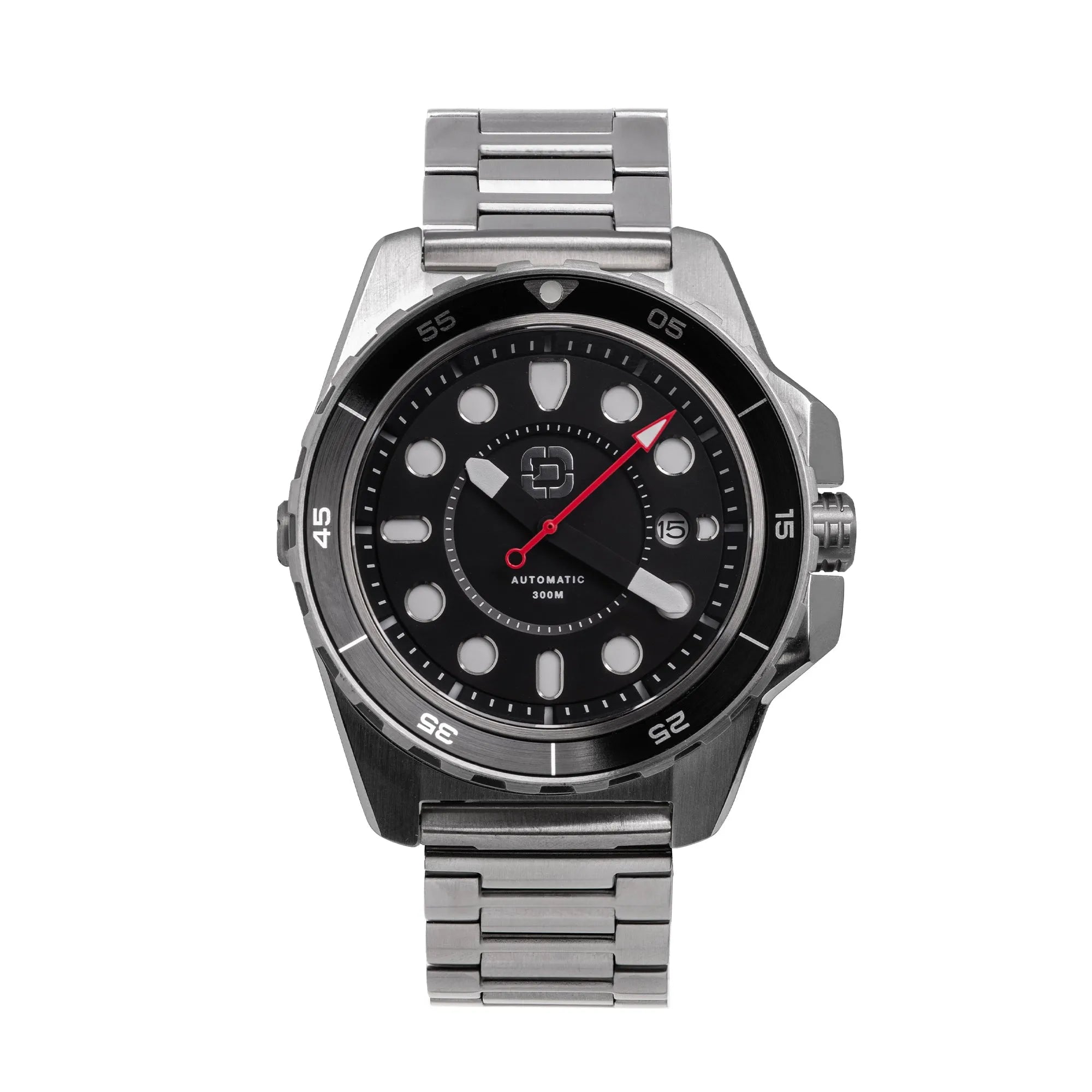 DV-02 - Automatic Dive Watch with Metal Bracelet