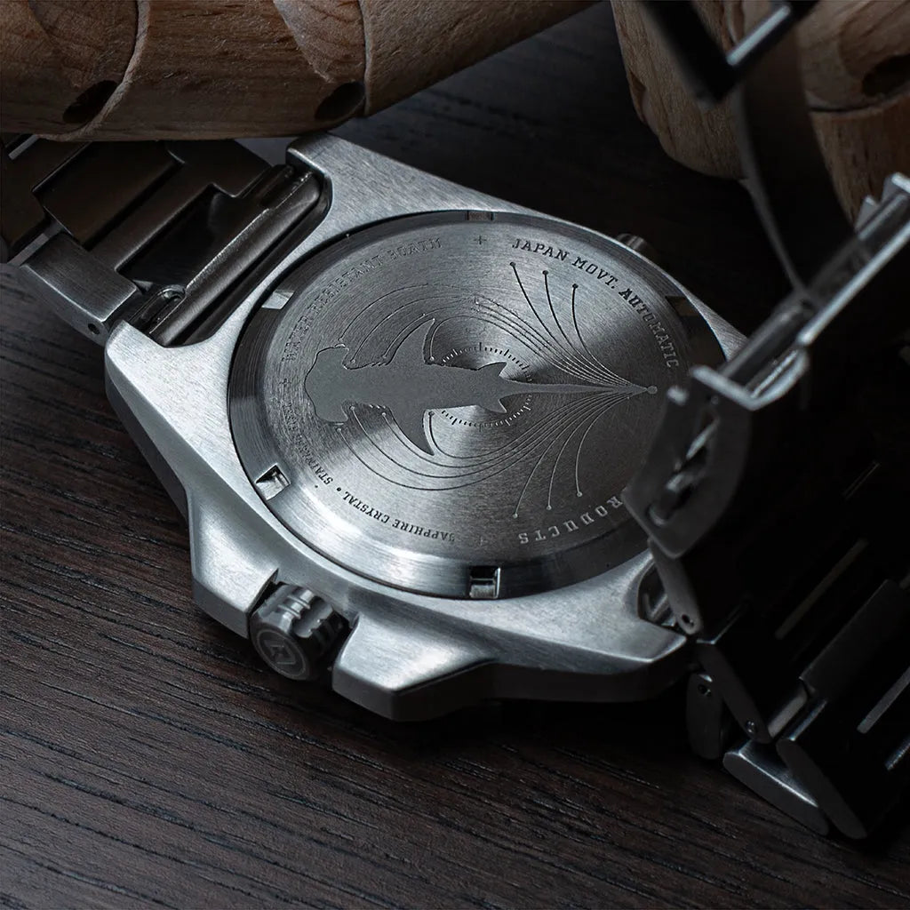 DV-02 - Automatic Dive Men's Watch with Metal Bracelet