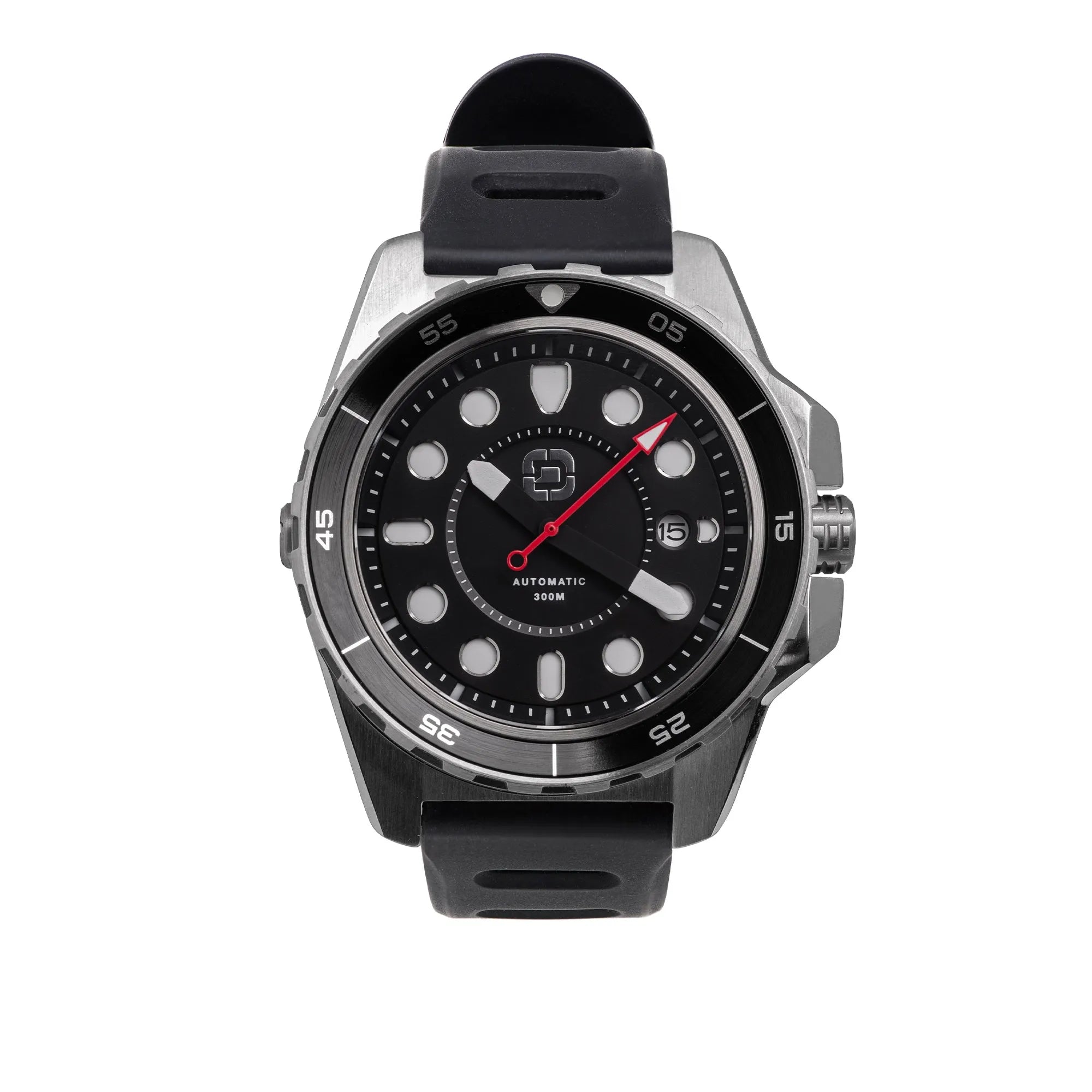 DV-02 - Automatic Dive Watch with Silicone Sport Strap