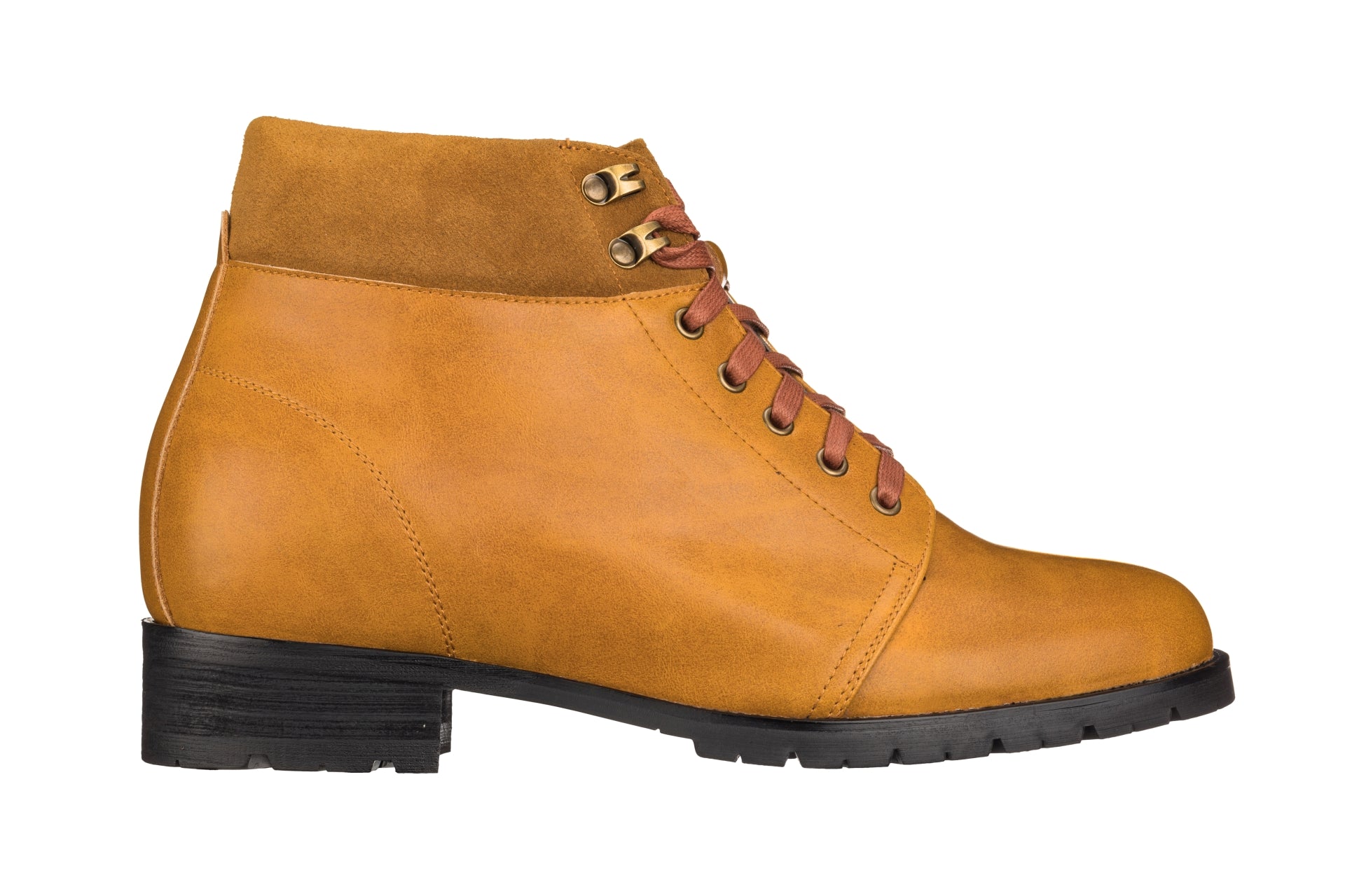 K9361 - 3.3 Inches Taller (Brown) - Men's Boots