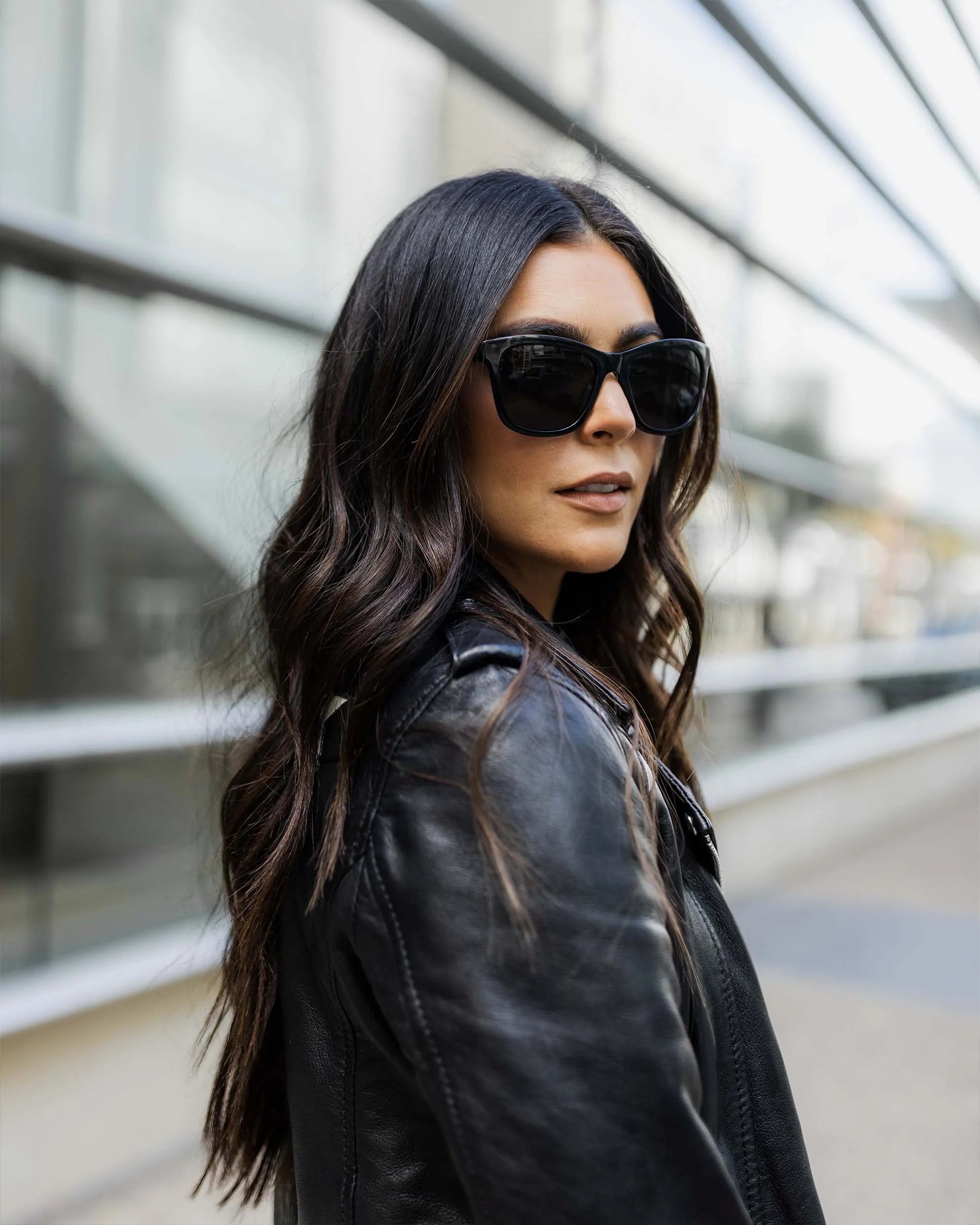 The Emery Sunglasses - Jet Black