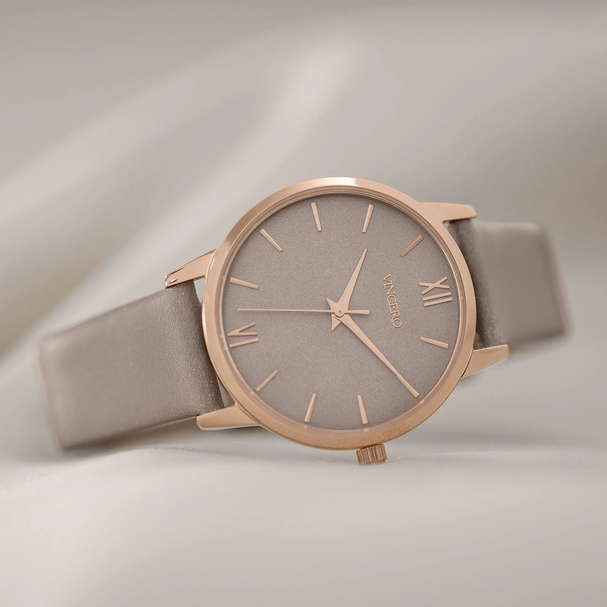 Eros Petite Men's Watches - Rose Gold/Taupe