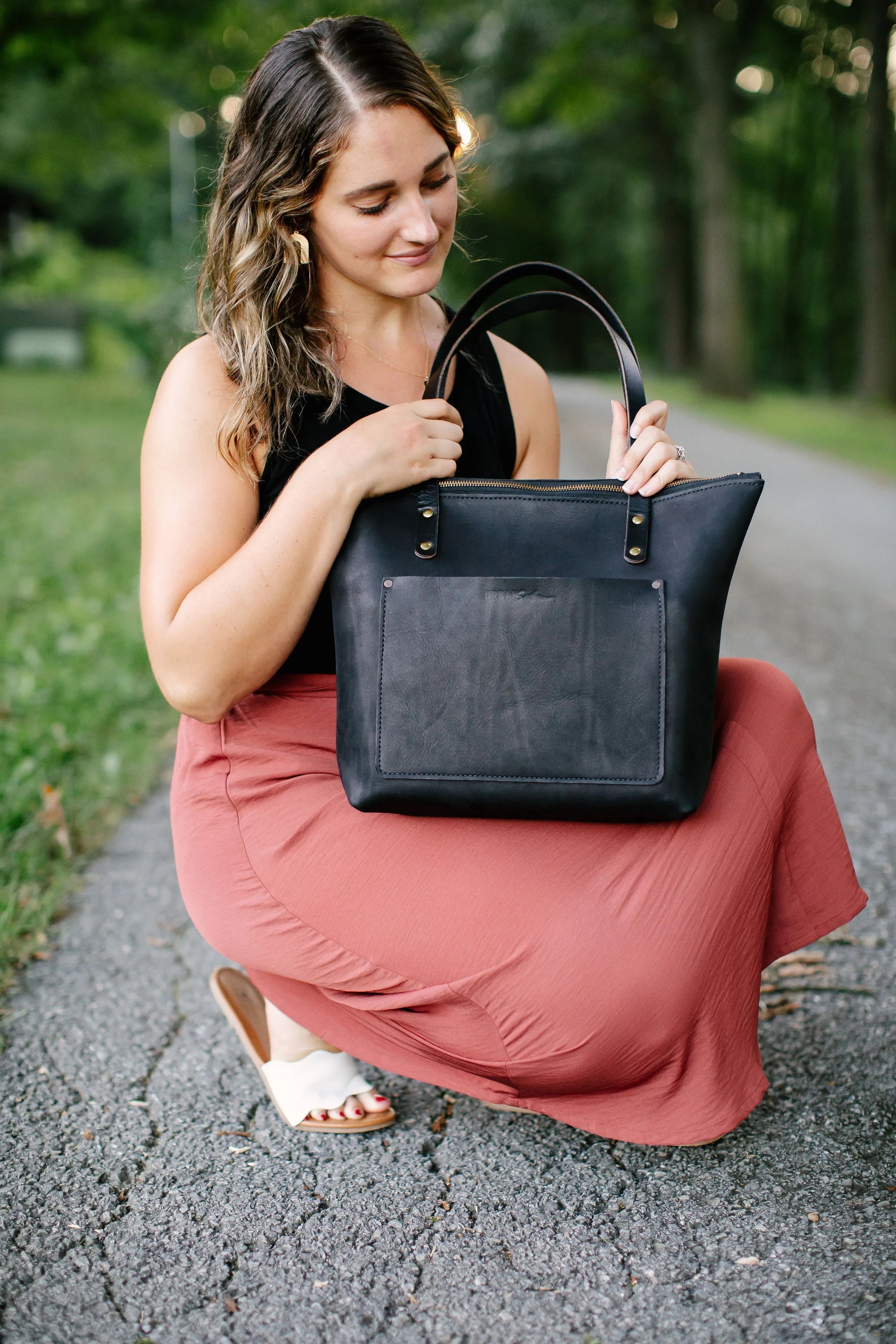 Urban Zipper Tote Bag