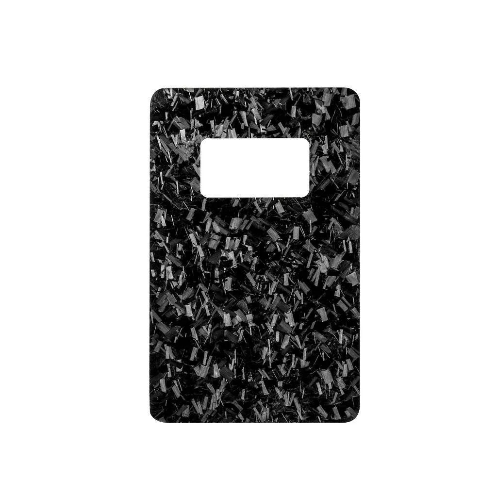 Forged Carbon Fiber Credit Card Size Bottle Opener