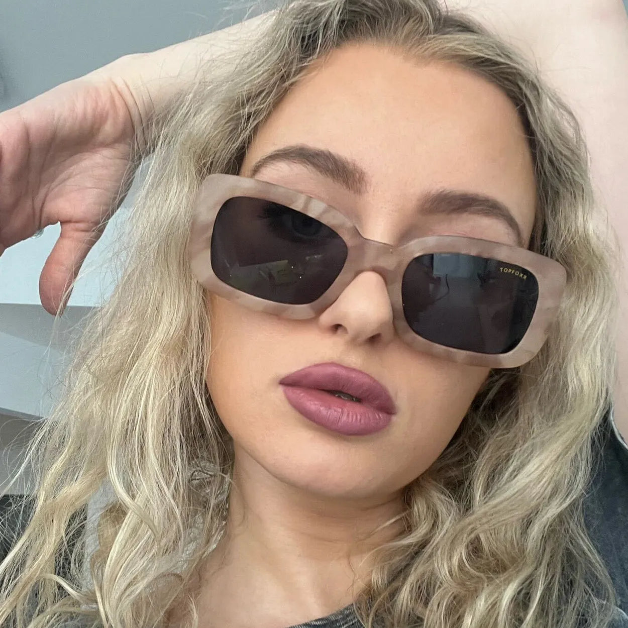 Gigi Sunglasses - Cinnamon swirl