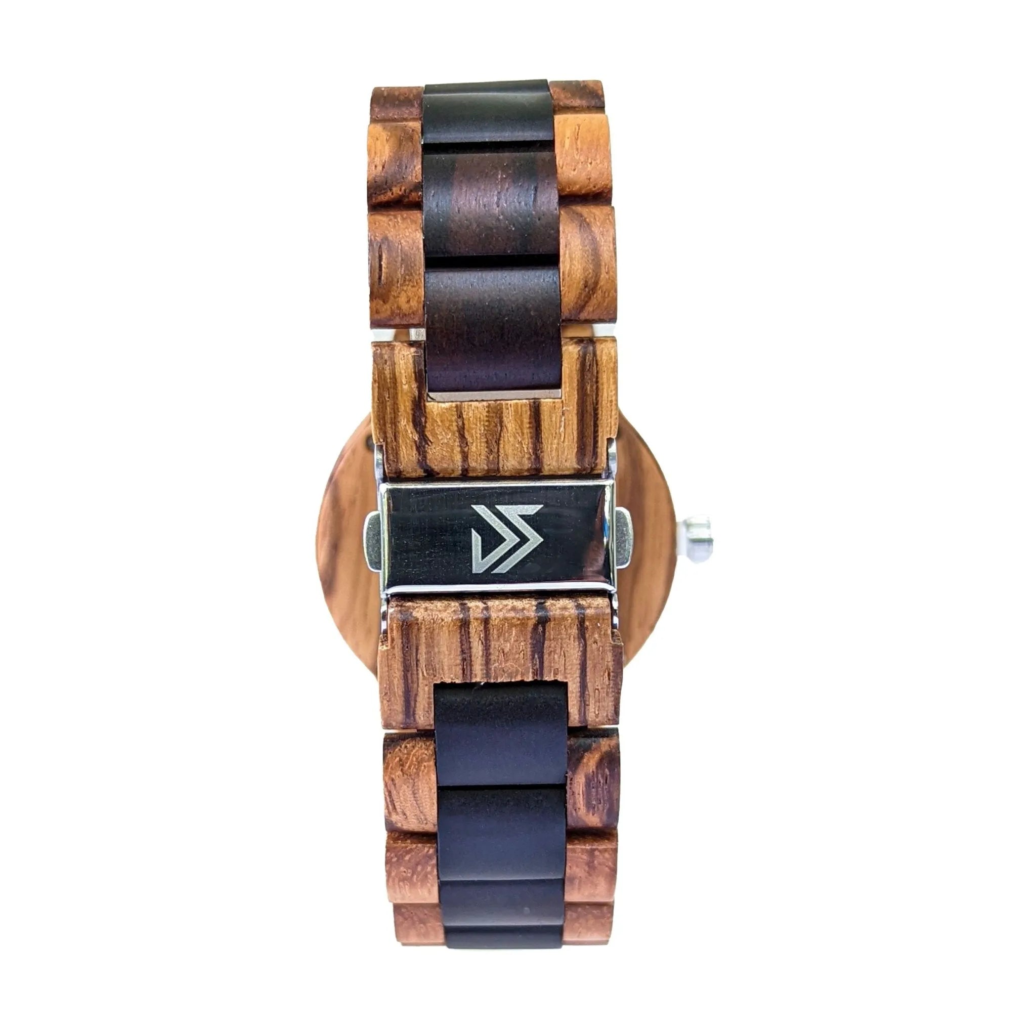 Men's Groomsmen Set of 10 Wooden Watch Justo | Blue
