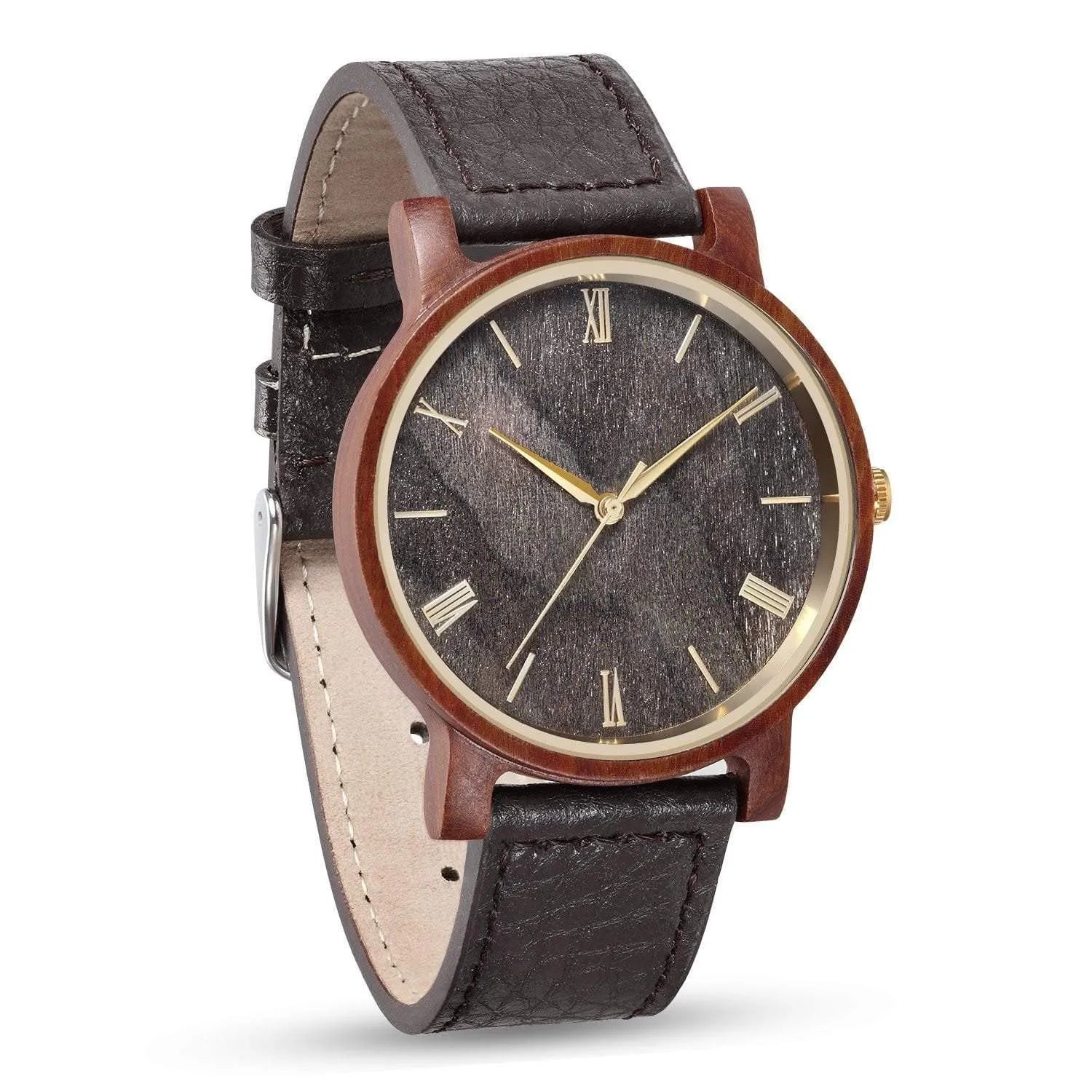 Groomsmen Set Of 11 Wooden Men's Watches Red Arce