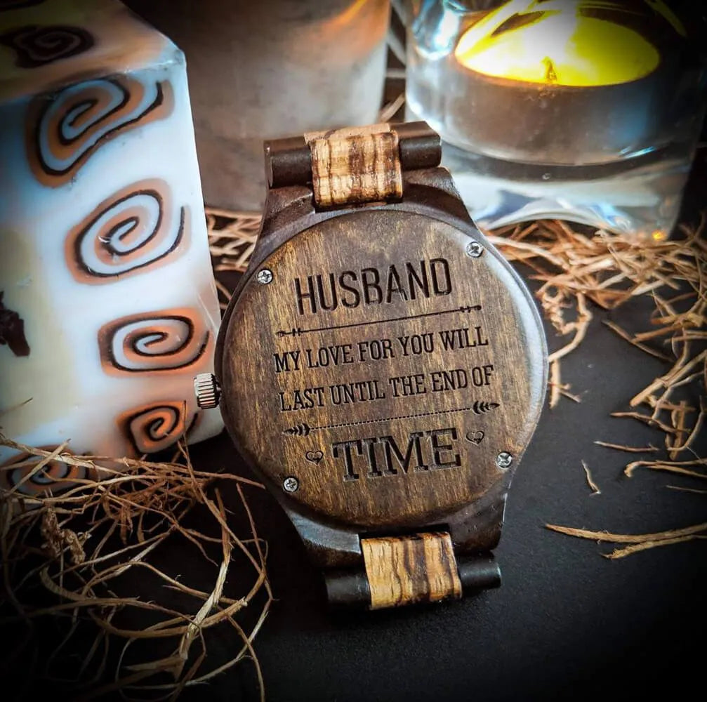 Groomsmen Set Of 12 Wooden Men's Watches - Grandiose