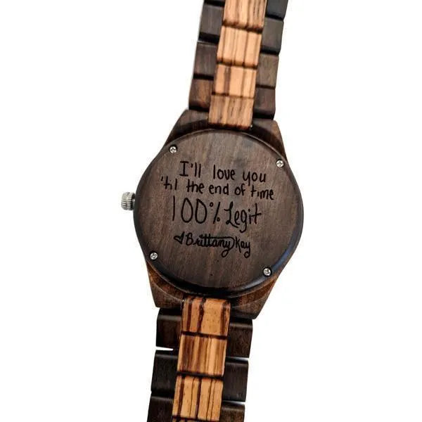 Groomsmen Set Of 4 Wooden Men's Watches - Grandiose