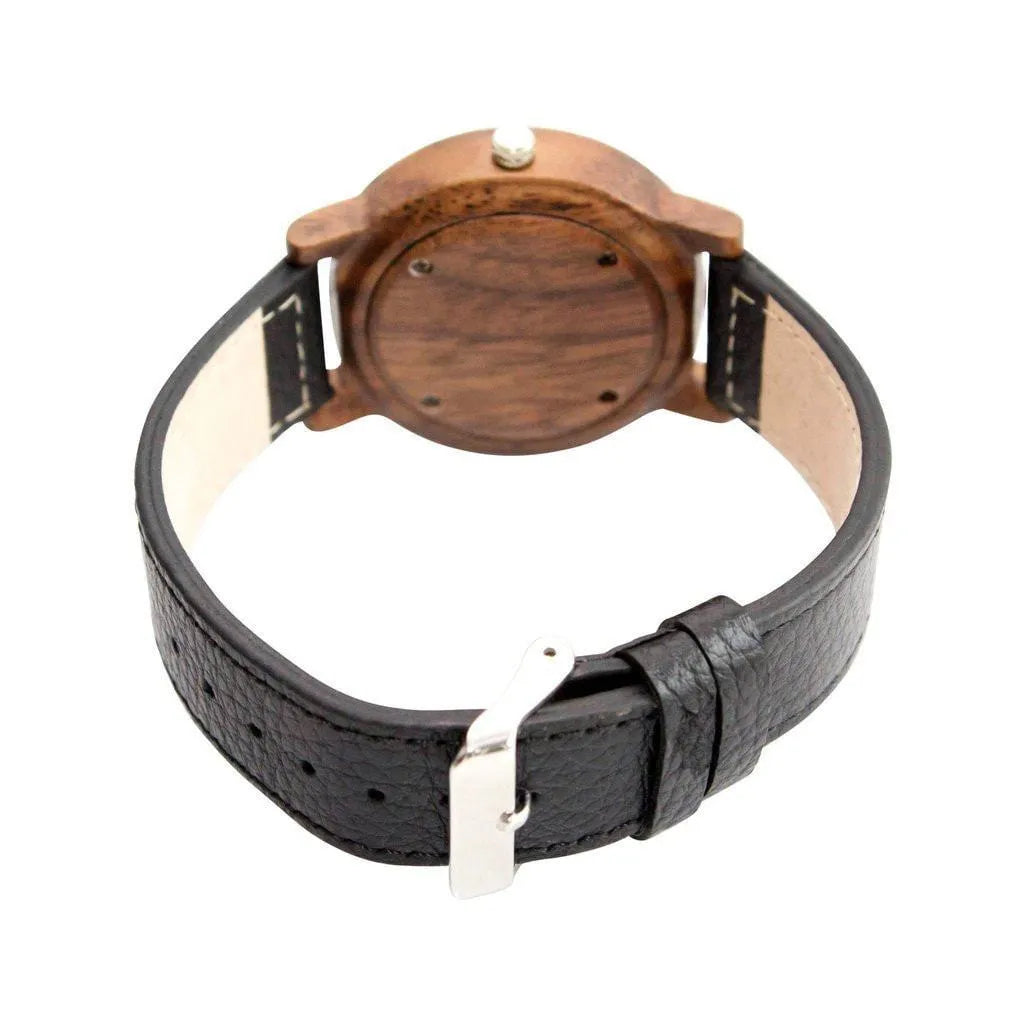 Groomsmen Set Of 4 Wooden Men's Watches Walnut Arce