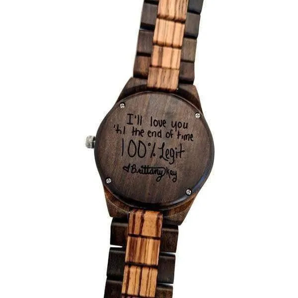 Groomsmen Set Of 7 Wooden Men's Watches - Grandiose
