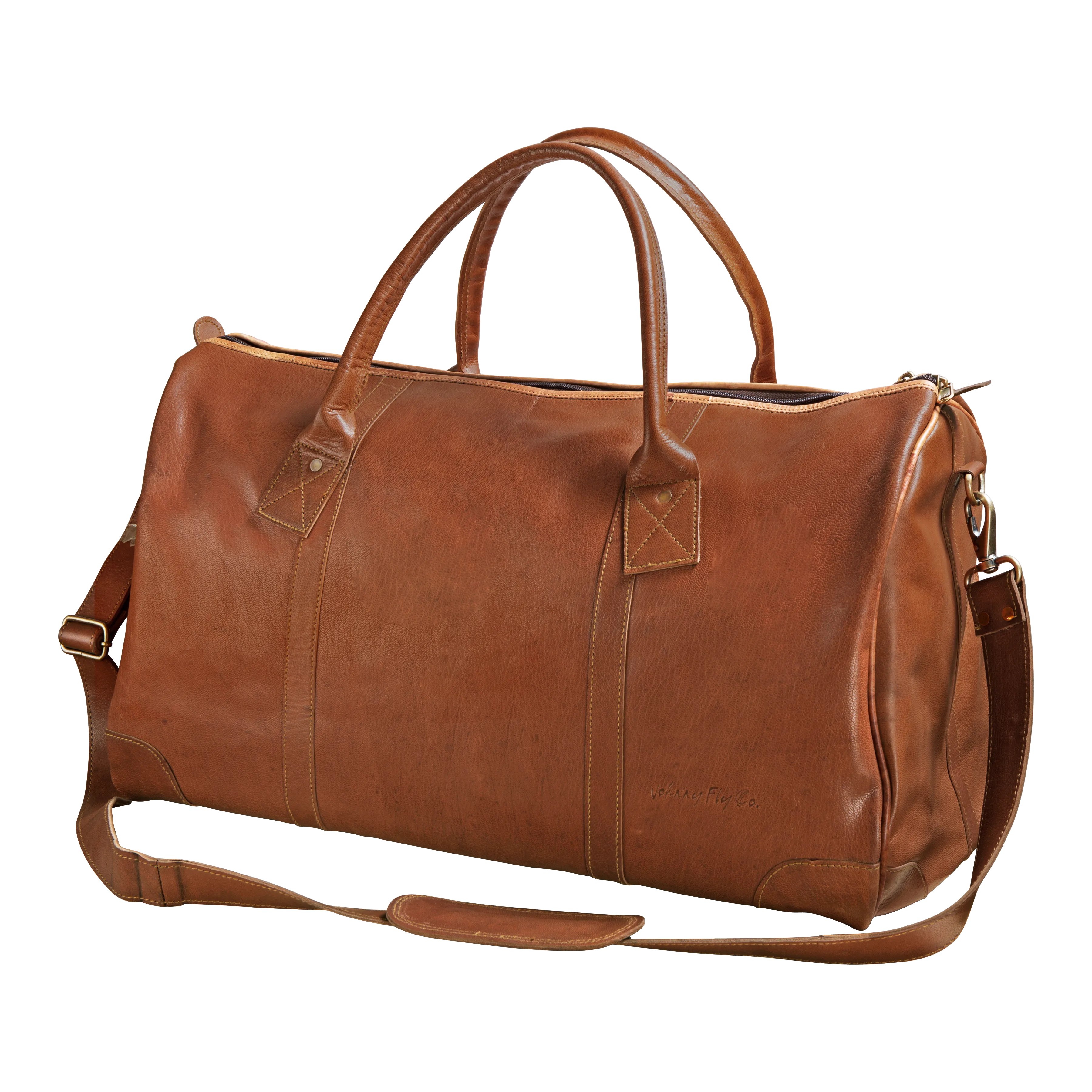 Traveler Duffle – Vintage Leather 71L Travel Bag
