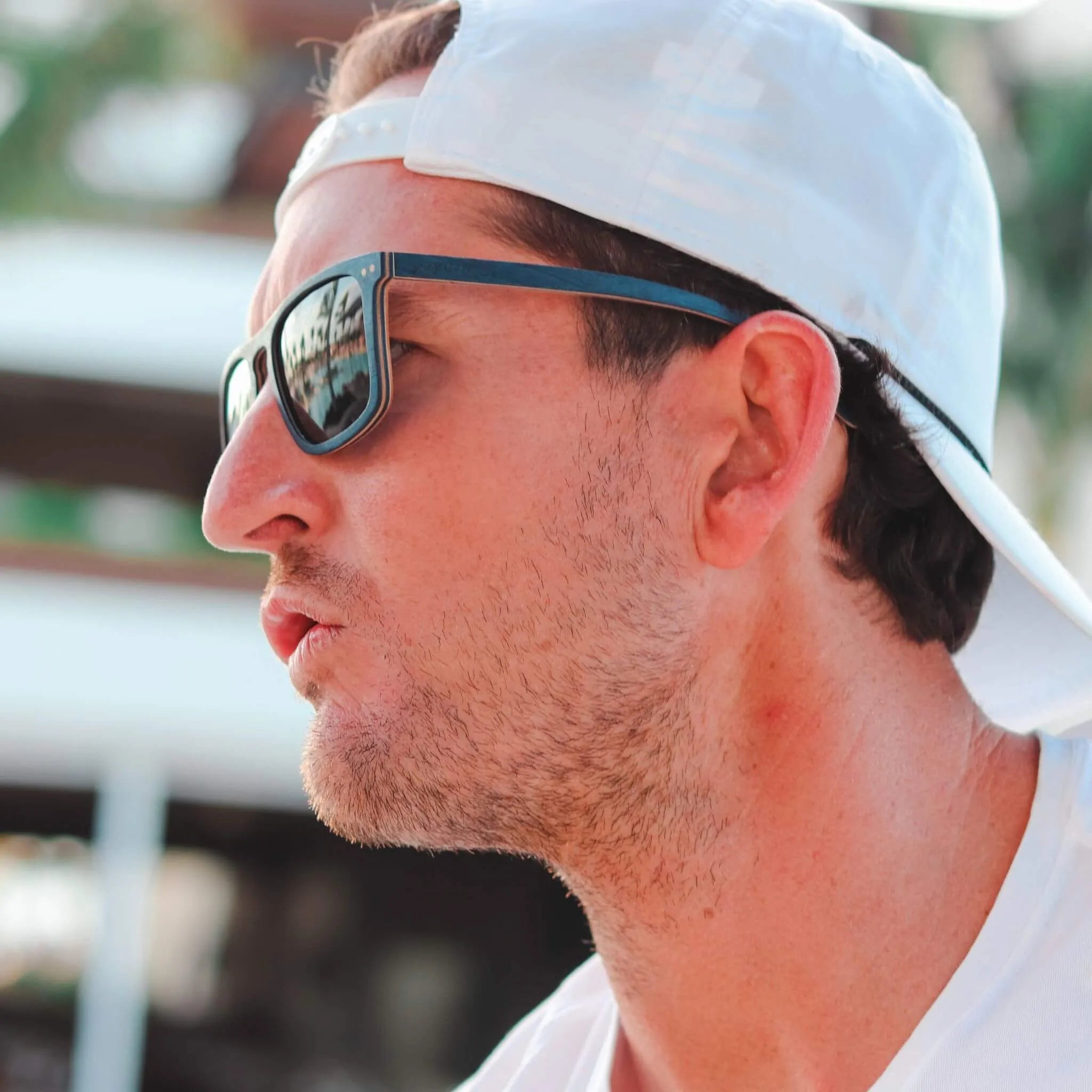 Blu | Maple Wood Sunglasses