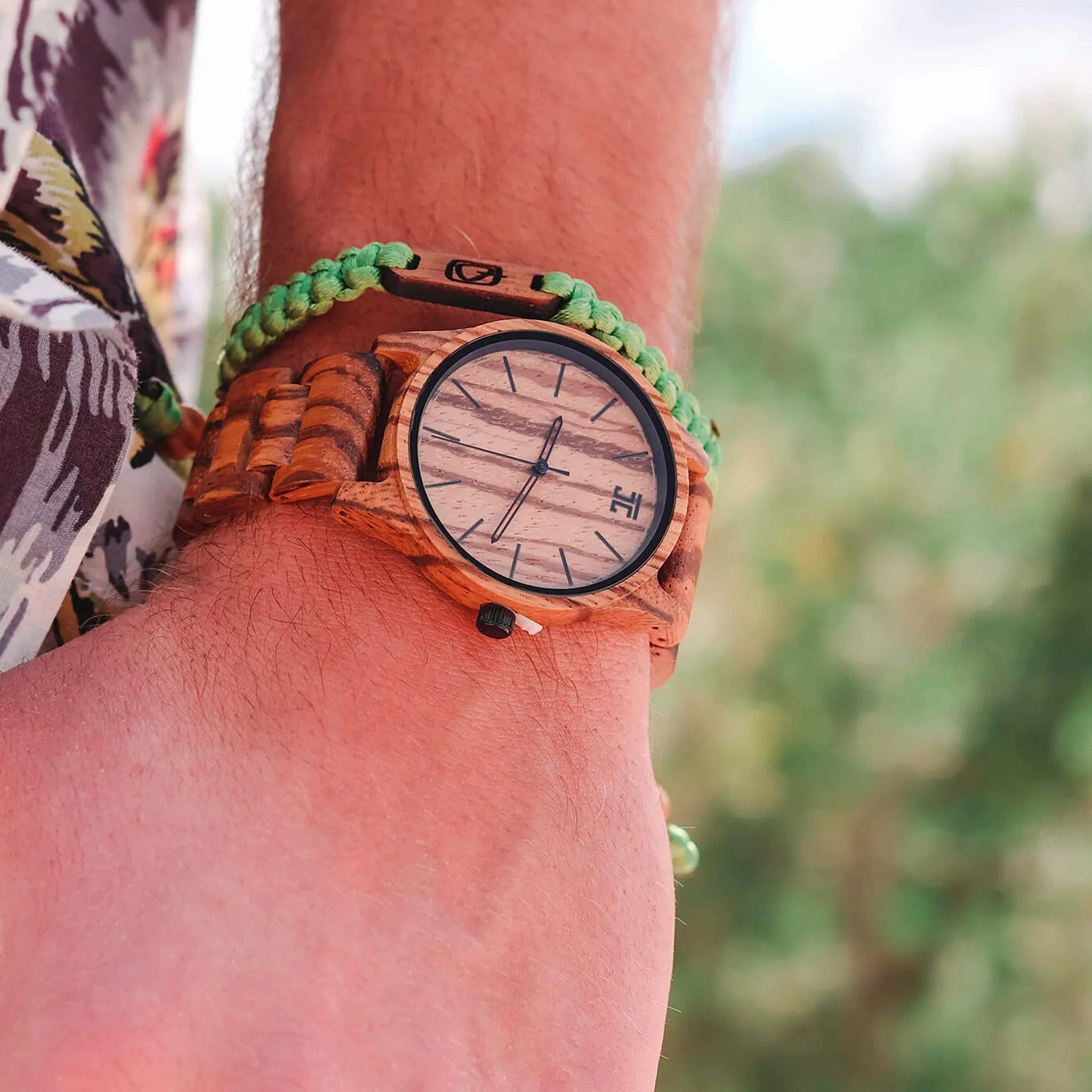 Men's Zebby Watch | Zebrawood Watch